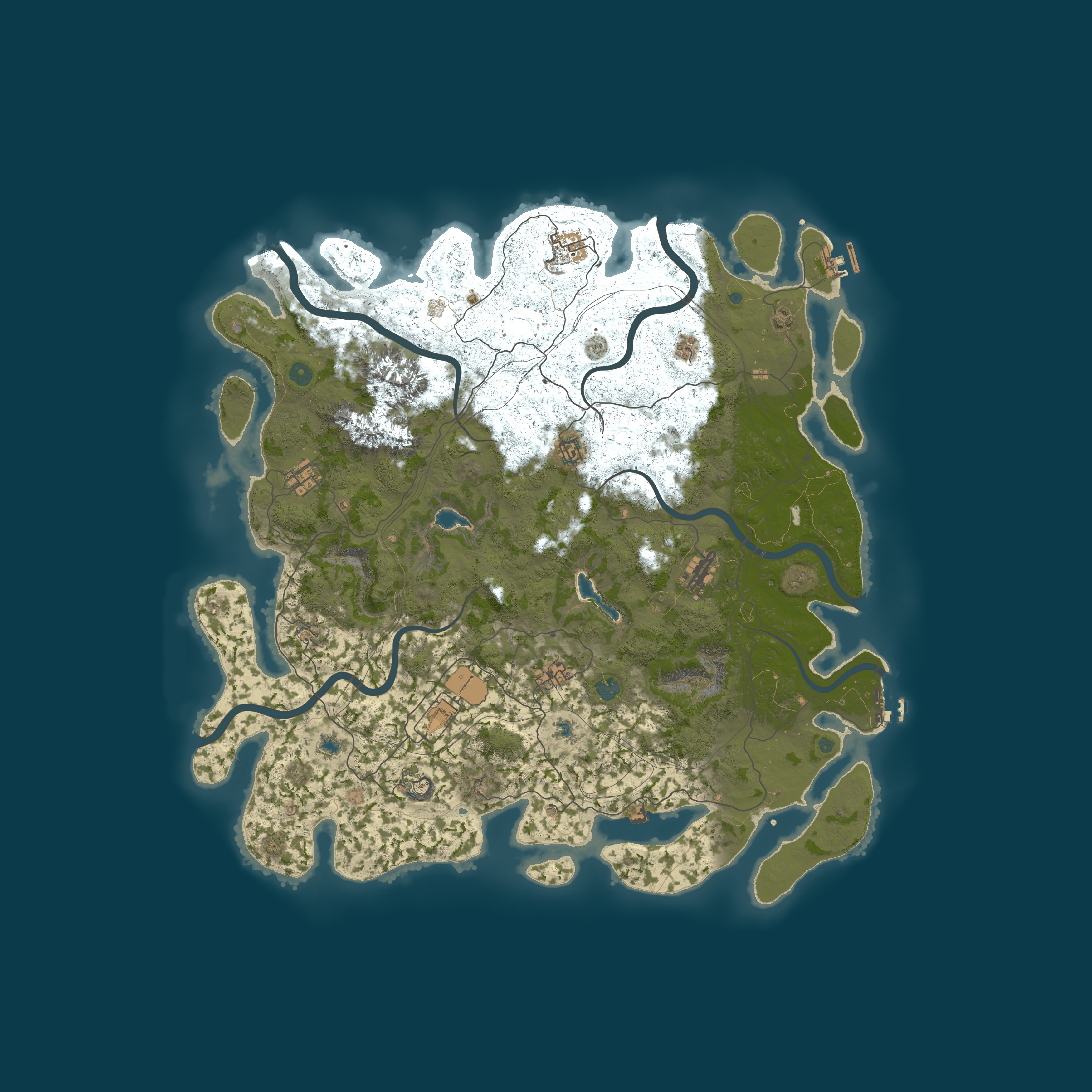 Map for Rustmod.cc 3x |Loot ++| mymini| shop| kits |