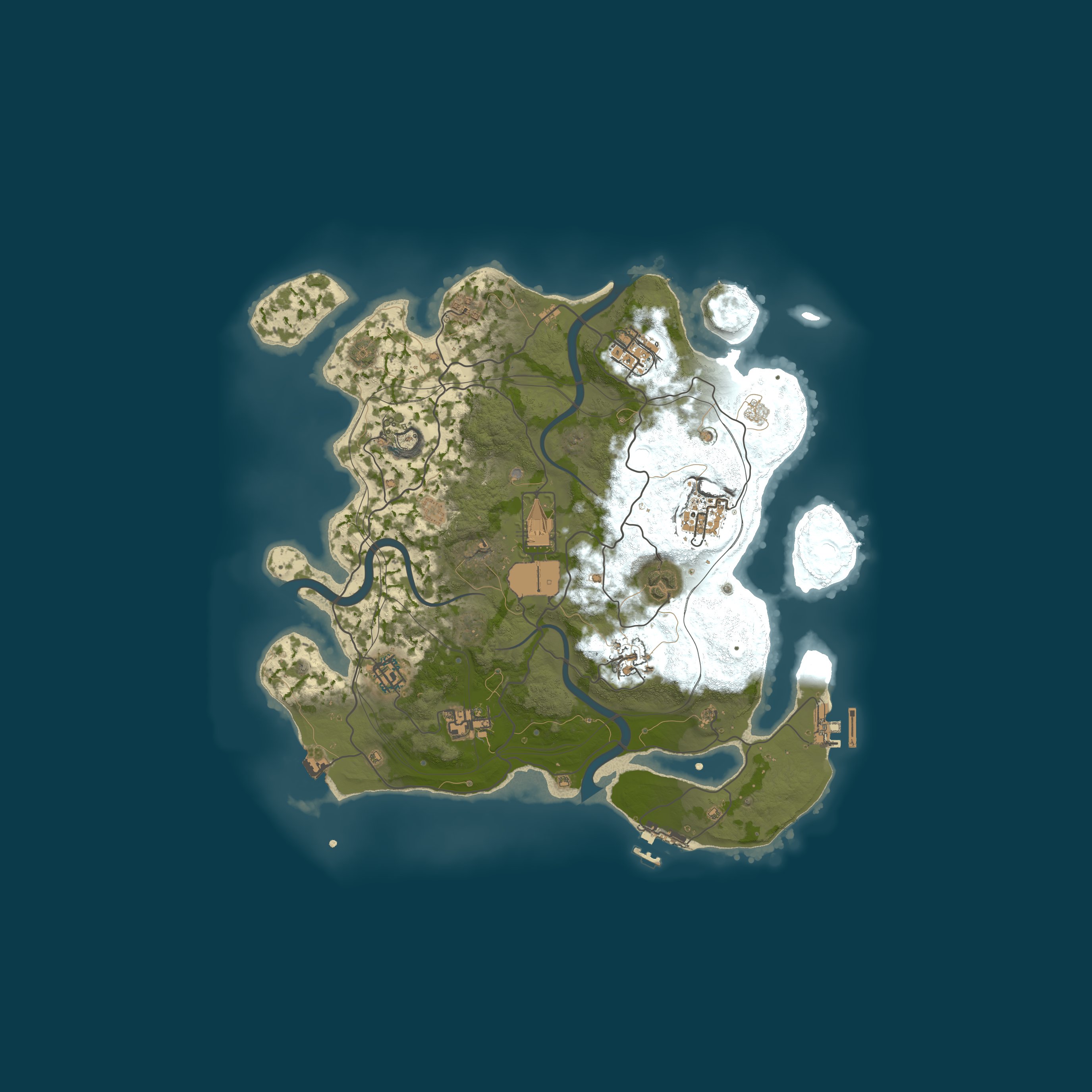 Map for A Rust Server