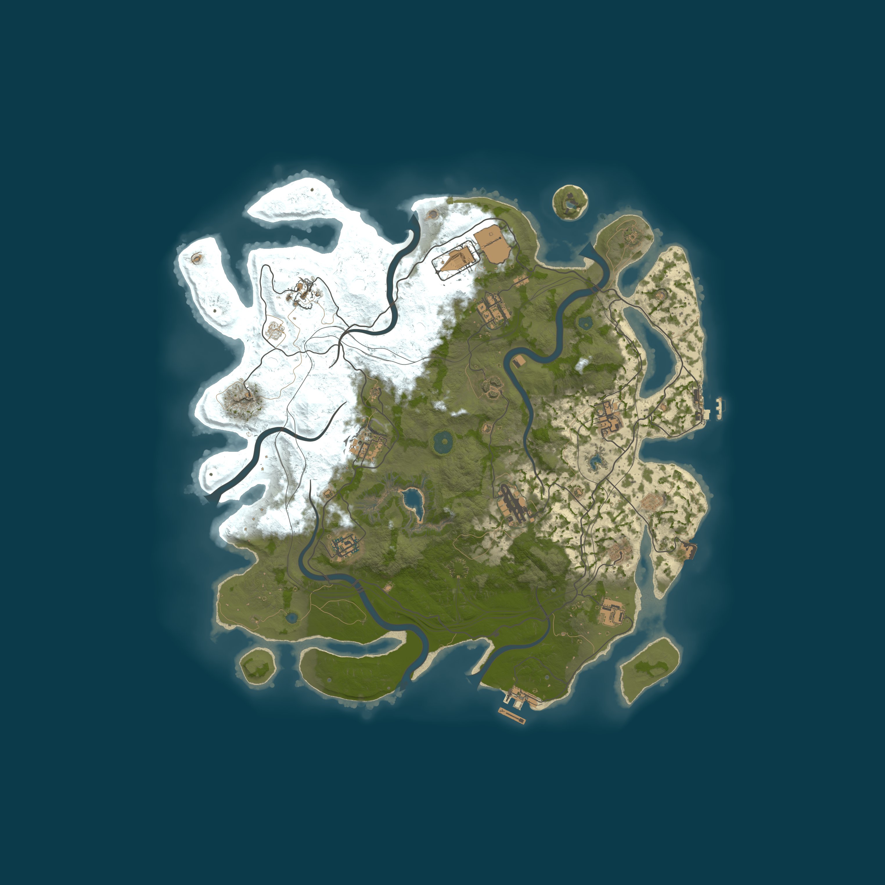 Map for CHILLZONE - PVE | NO KILLING/STEALING/RAIDING