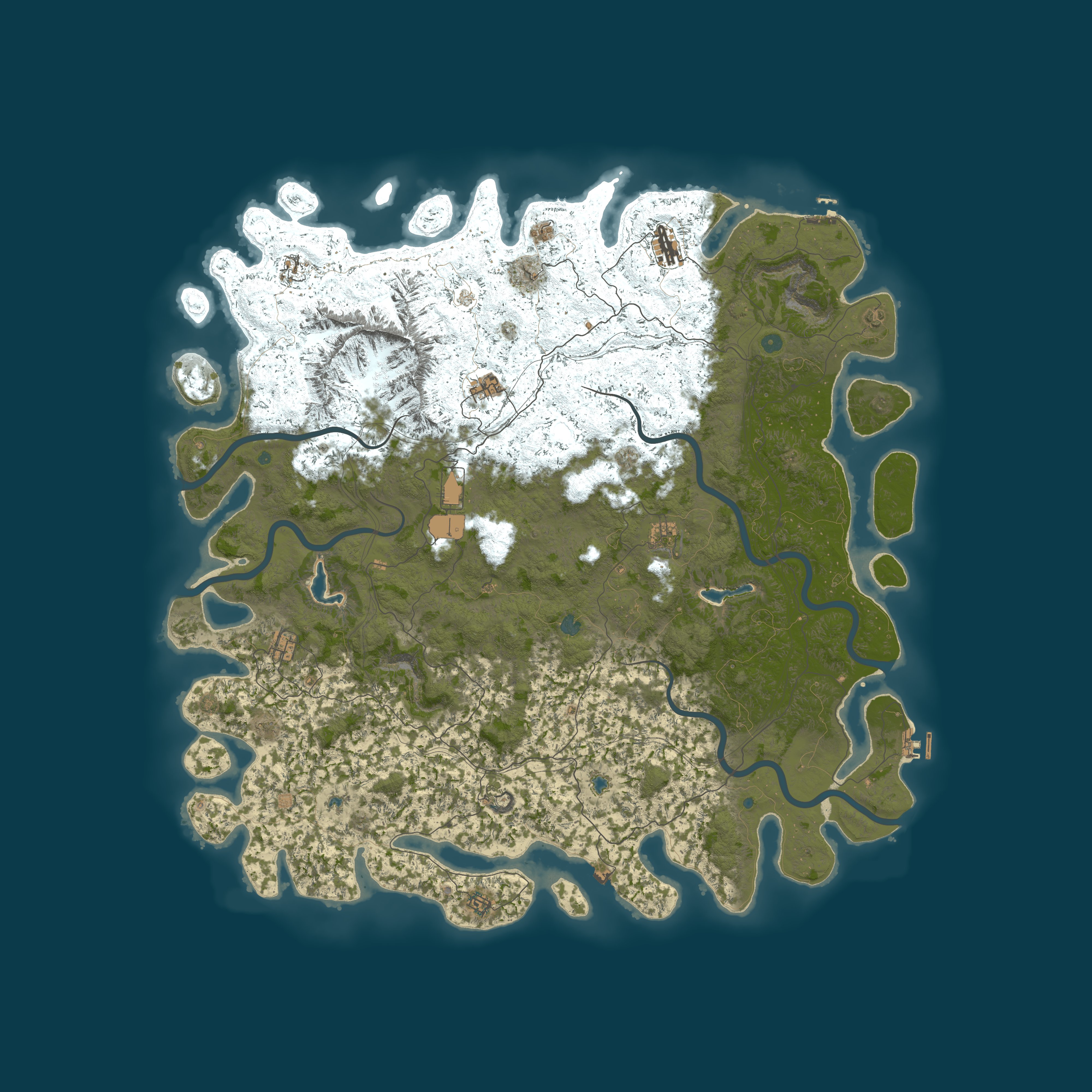 Map for RUSTIFY.GG X2|TRIO|RAID. BASES|EVENTS