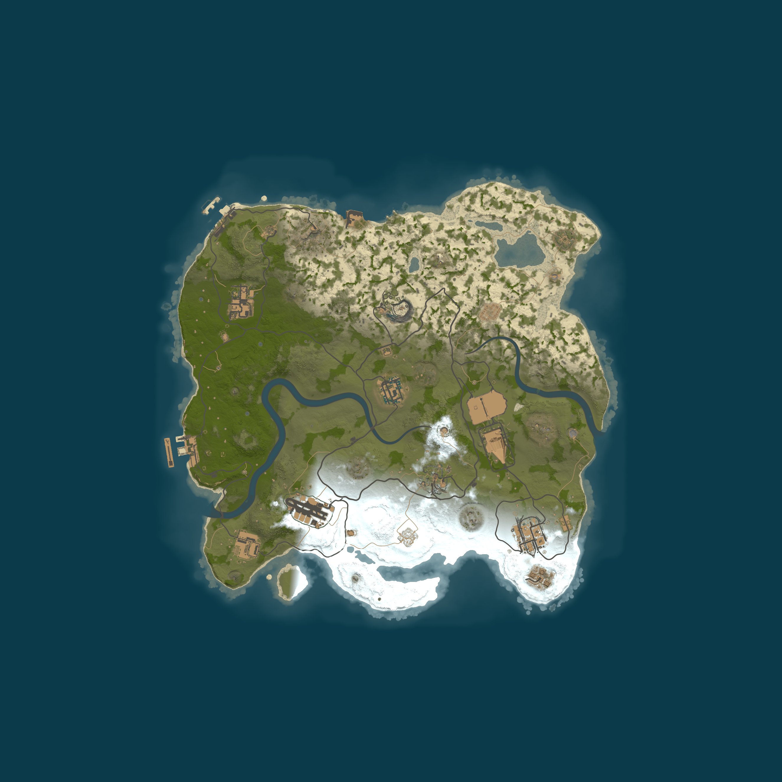Map for [LATAM] RUSTICO Vanilla | WIPE 10/8 NEW UPDATE!
