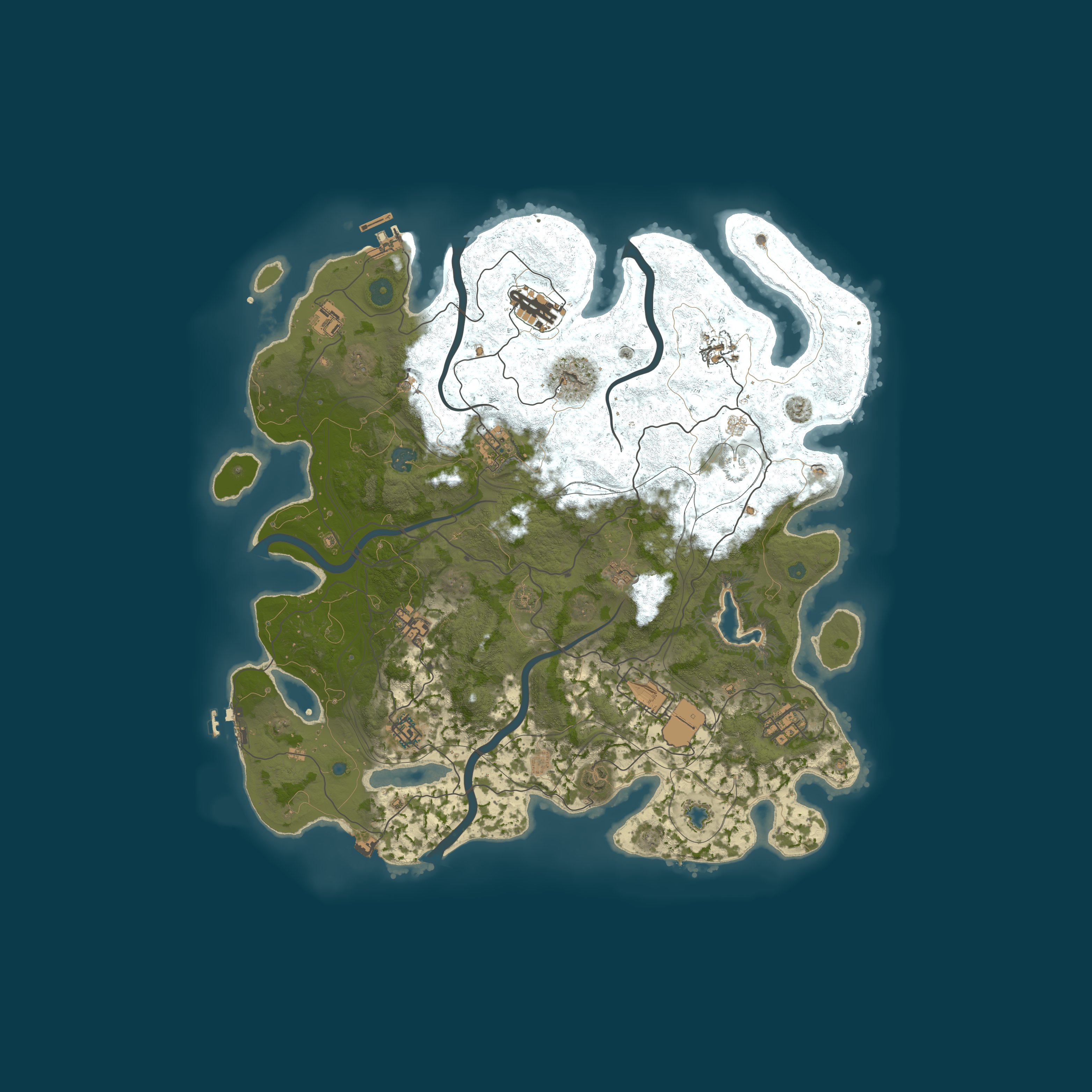 Map for [EU/UA] | RustWar | Classic | Vanilla | Europe