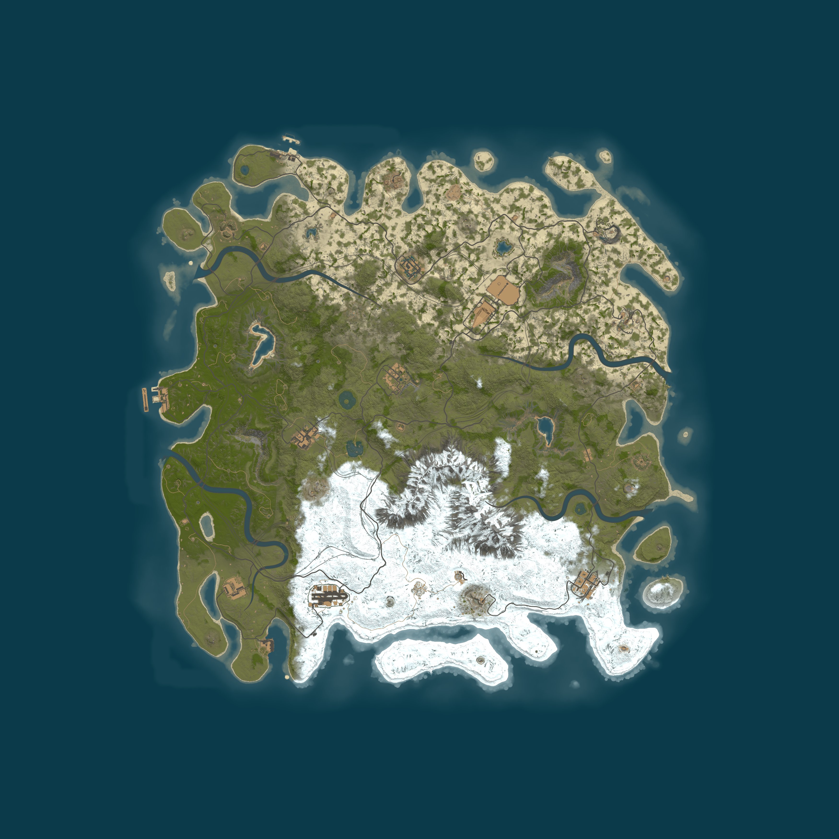 Map for Мой сервер | By IMBA.HOST