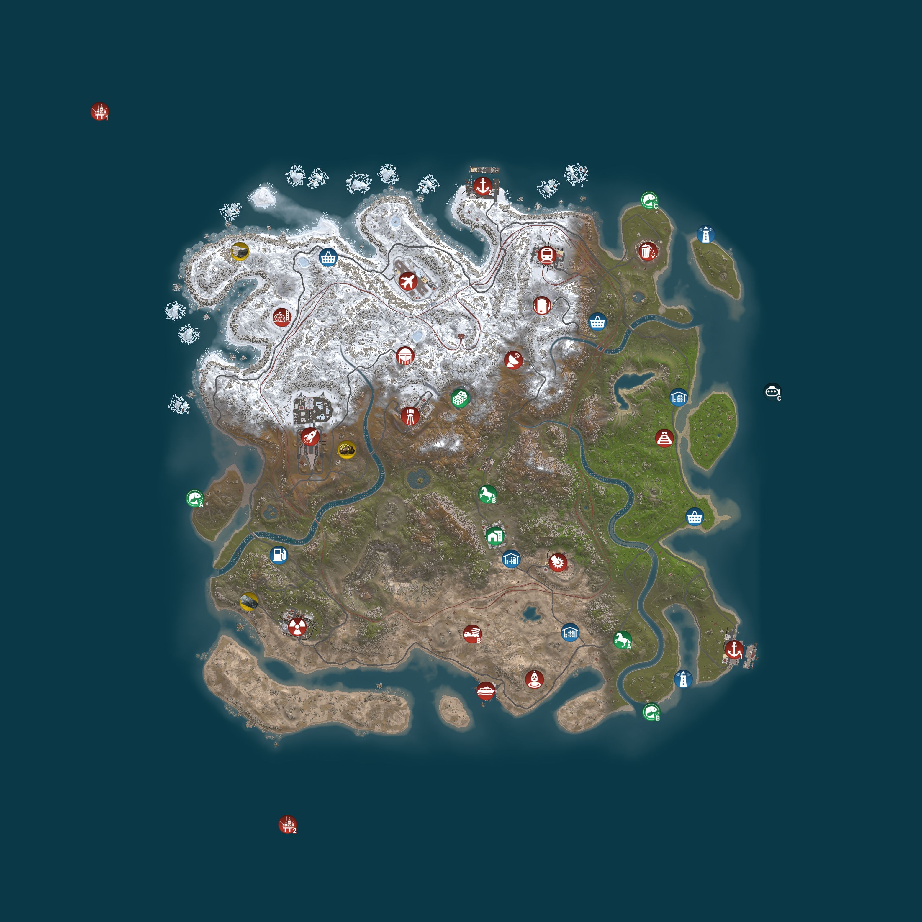 Map for Magic Rust - Main | EU East