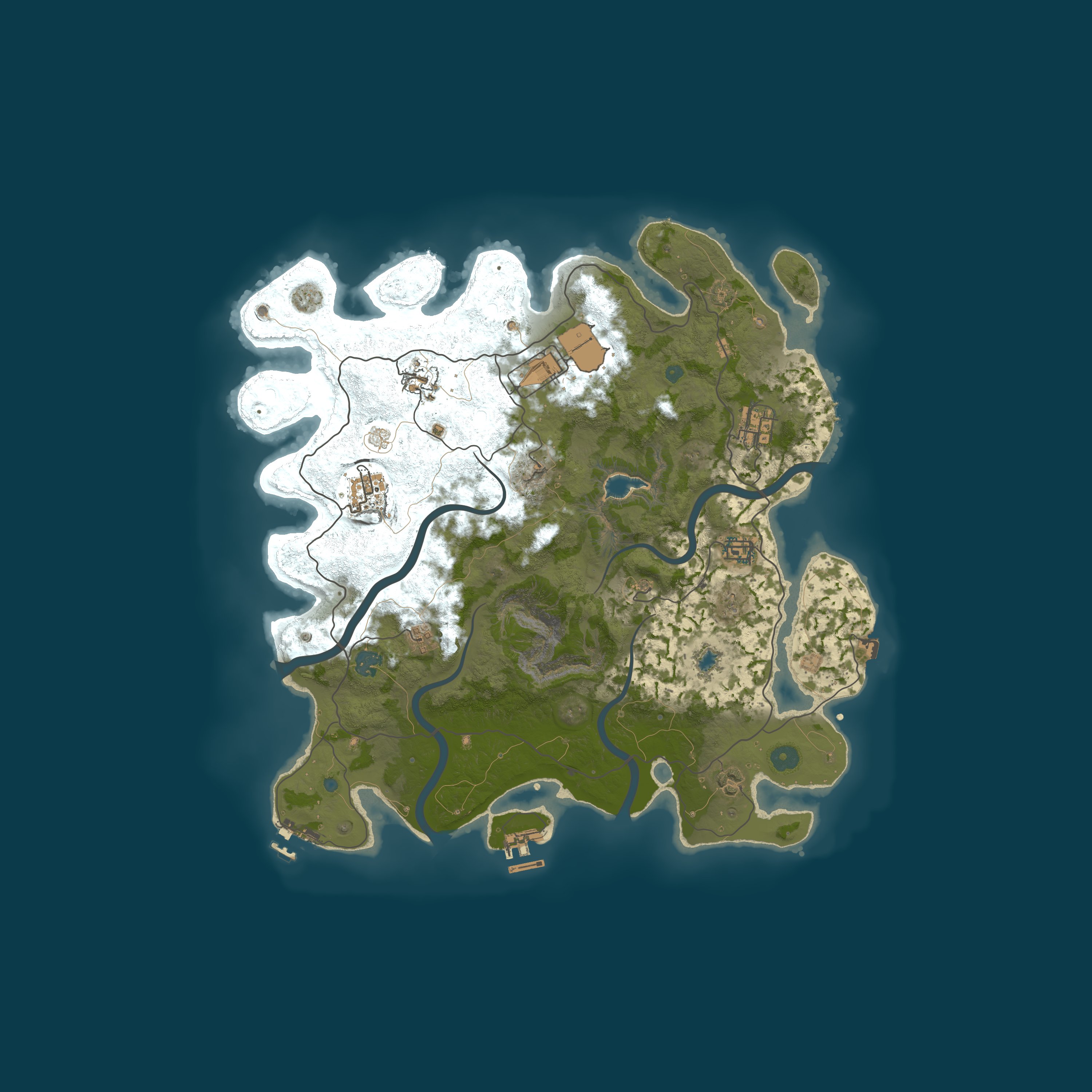Map for My Untitled Rust Server