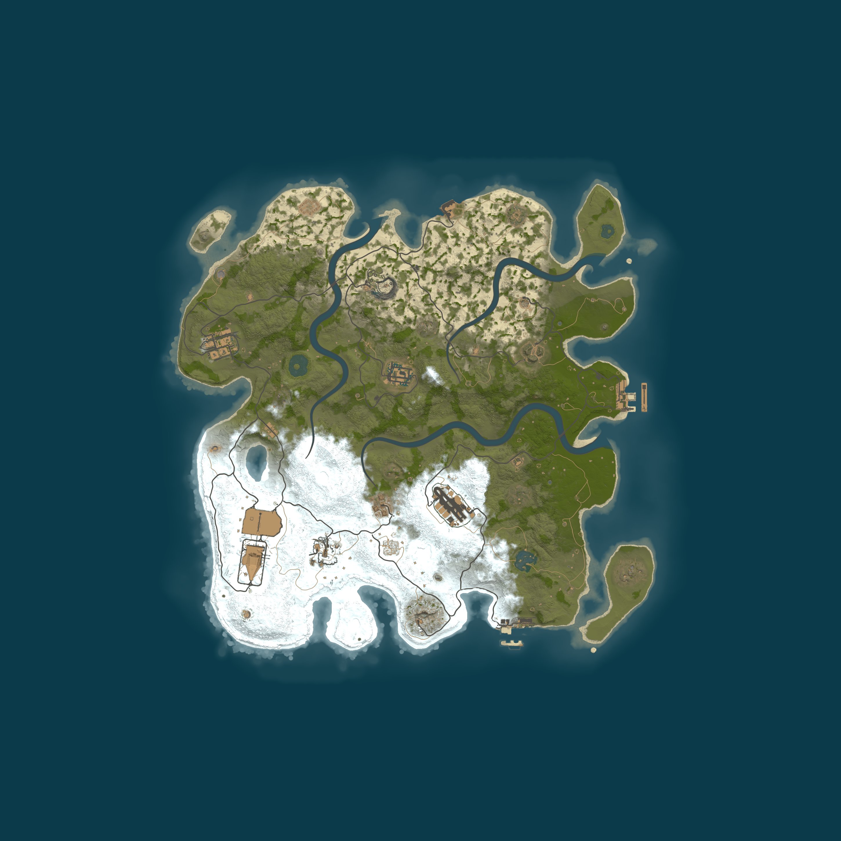 Map for LonE W0LvEs|SOLO 3x|QoL|TP&Homes|RP Economy|KITS|Weekly-Thursda