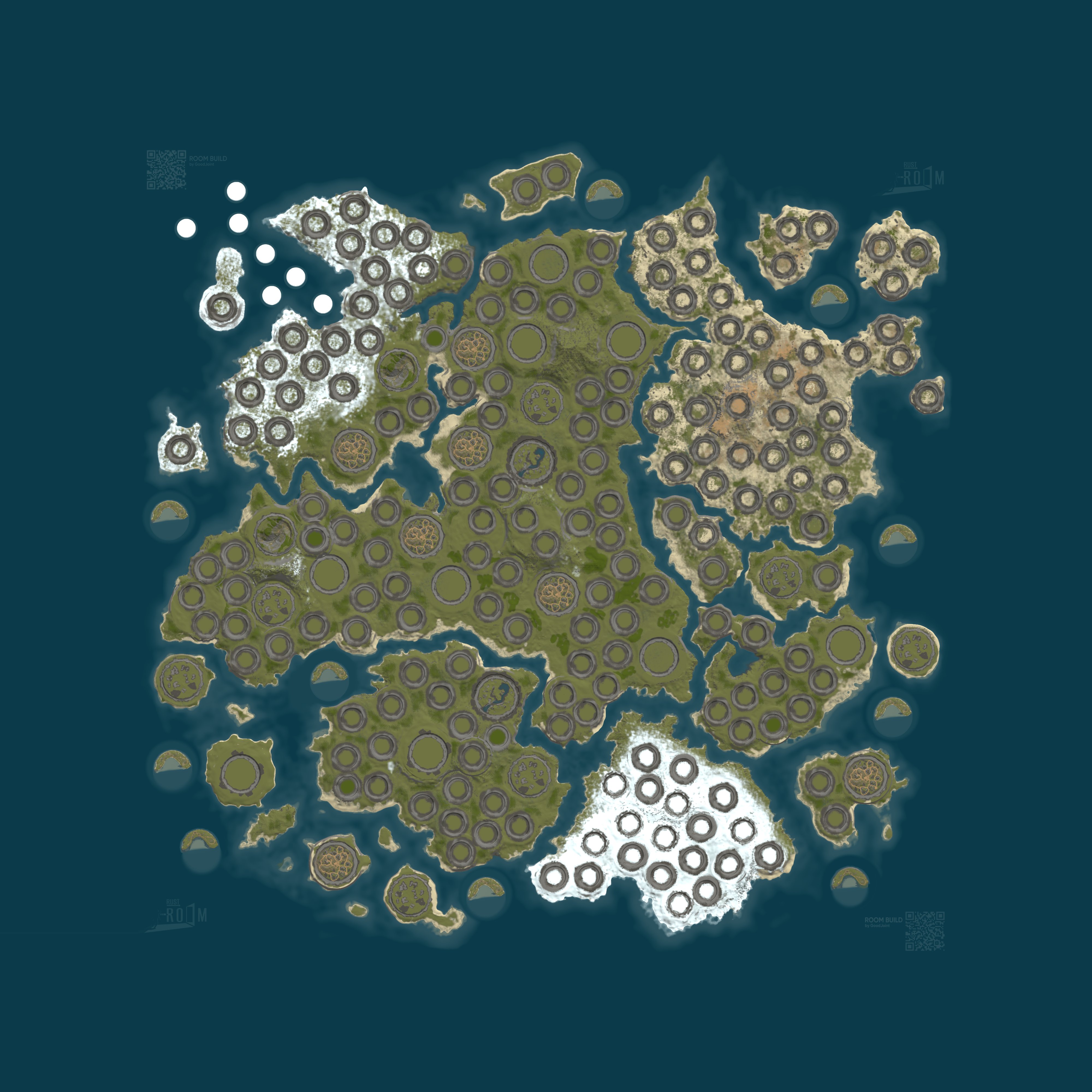 Map for [RU] RUST ROOM BUILD 2.0 by GJ #7 | CREATIVE & SANDBOX
