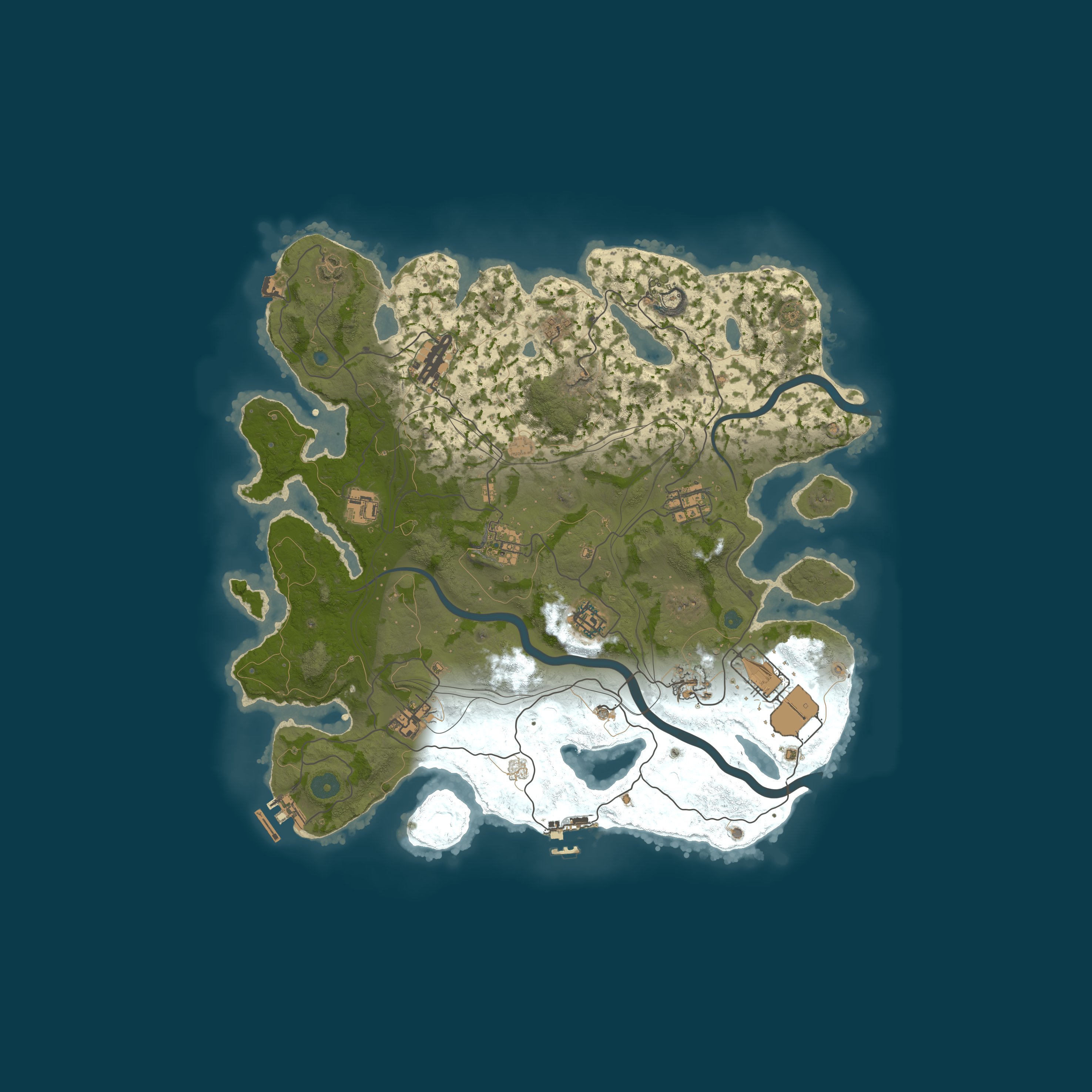 Rust map 3900/1337