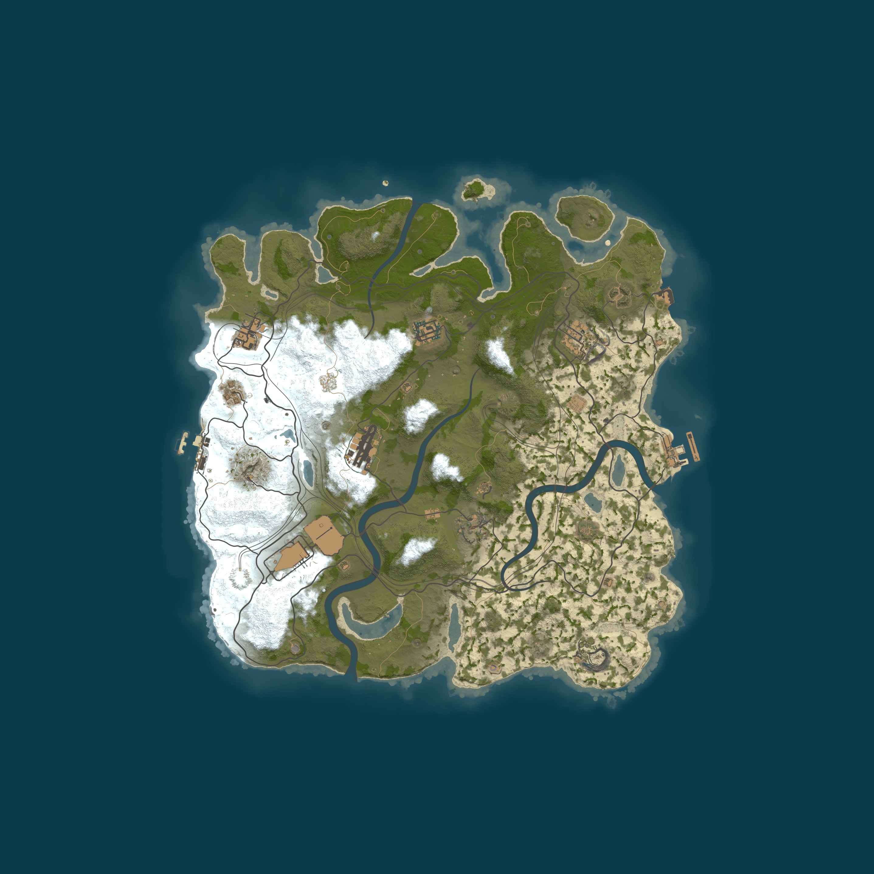 Карта сервера