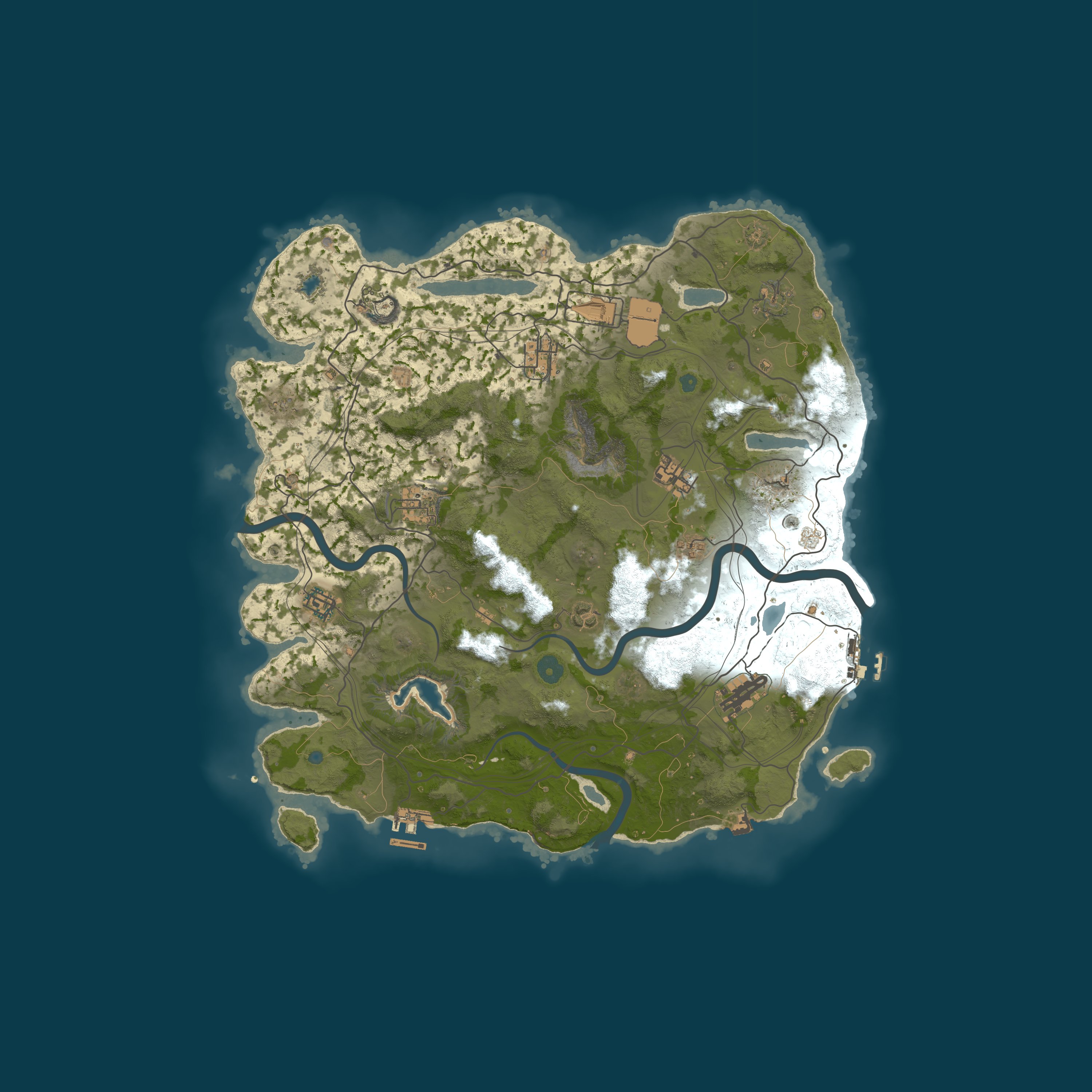 Карта сервера