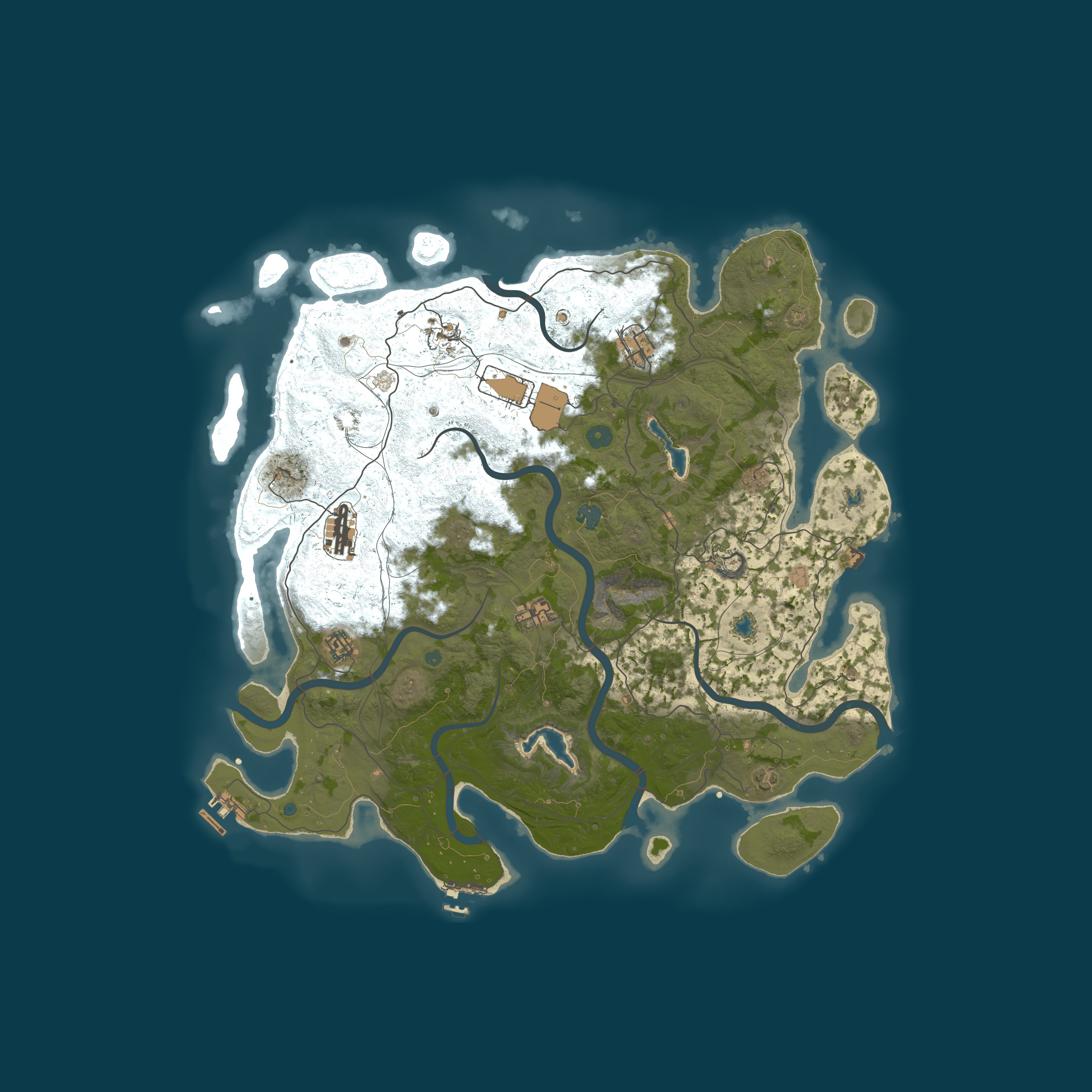 Карта сервера