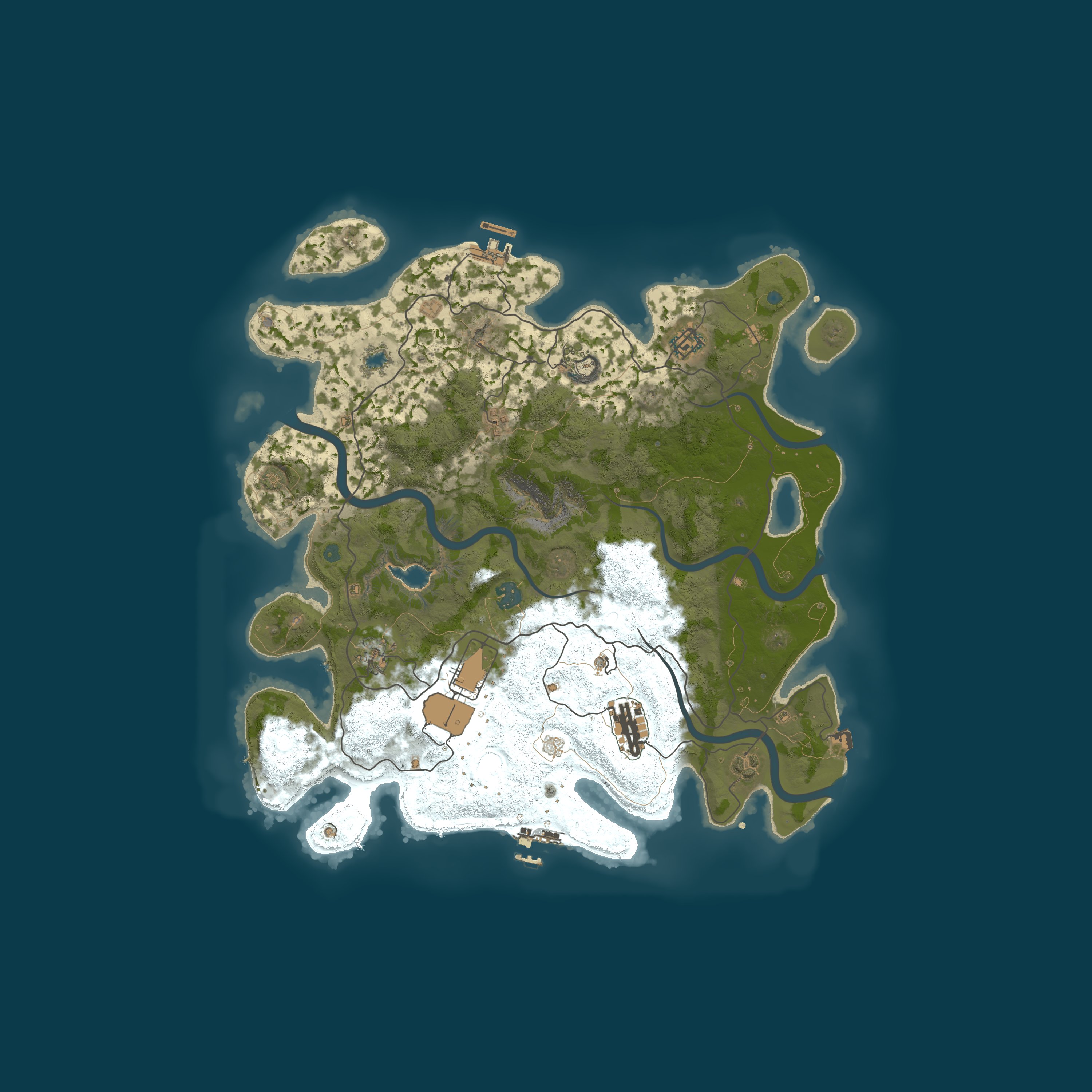 Карта сервера