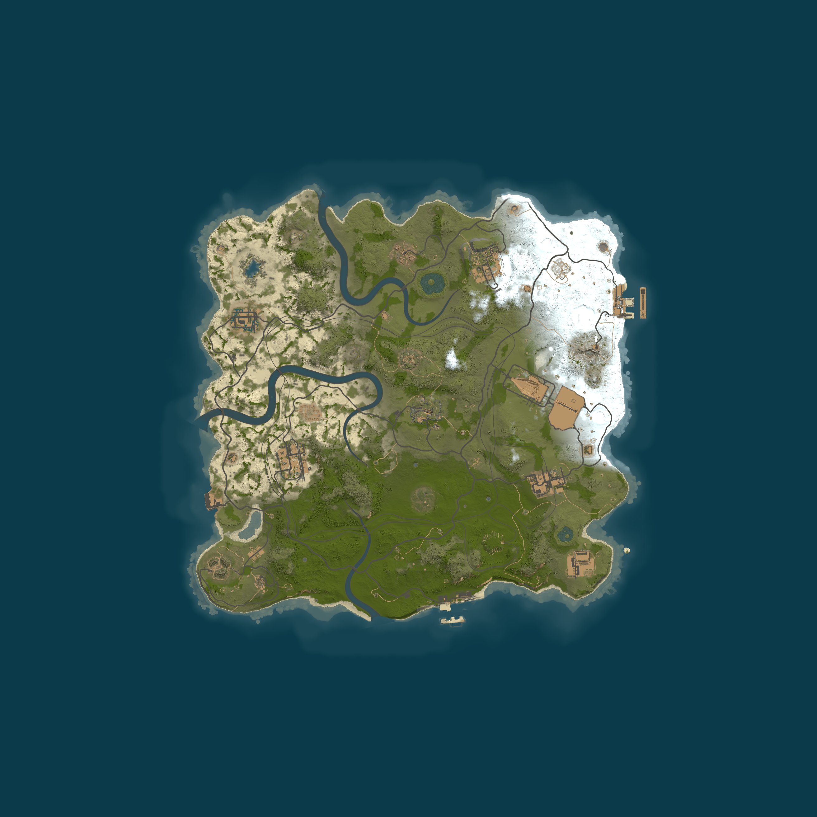 Rust map 3250/1337