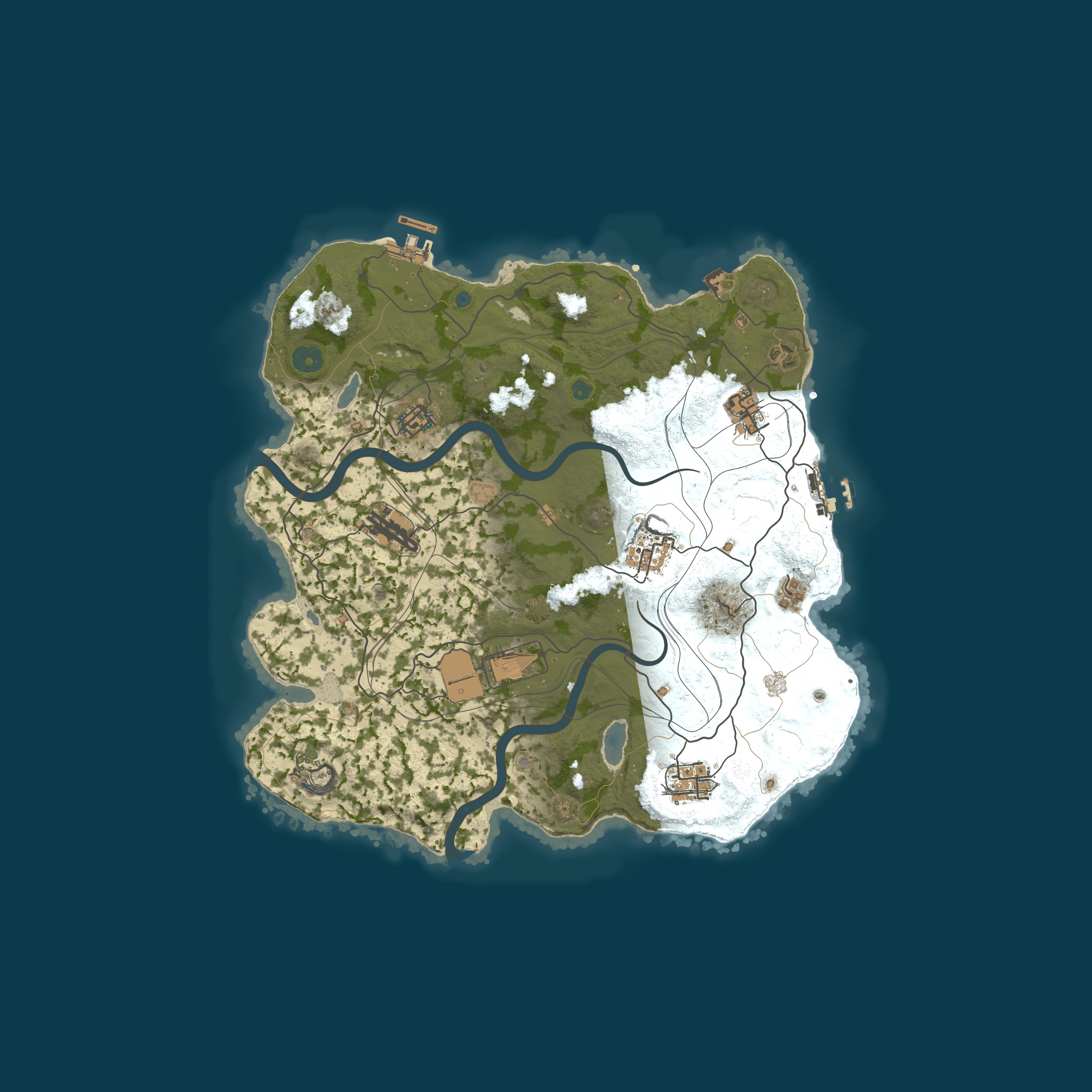 Rust map 3500/1337