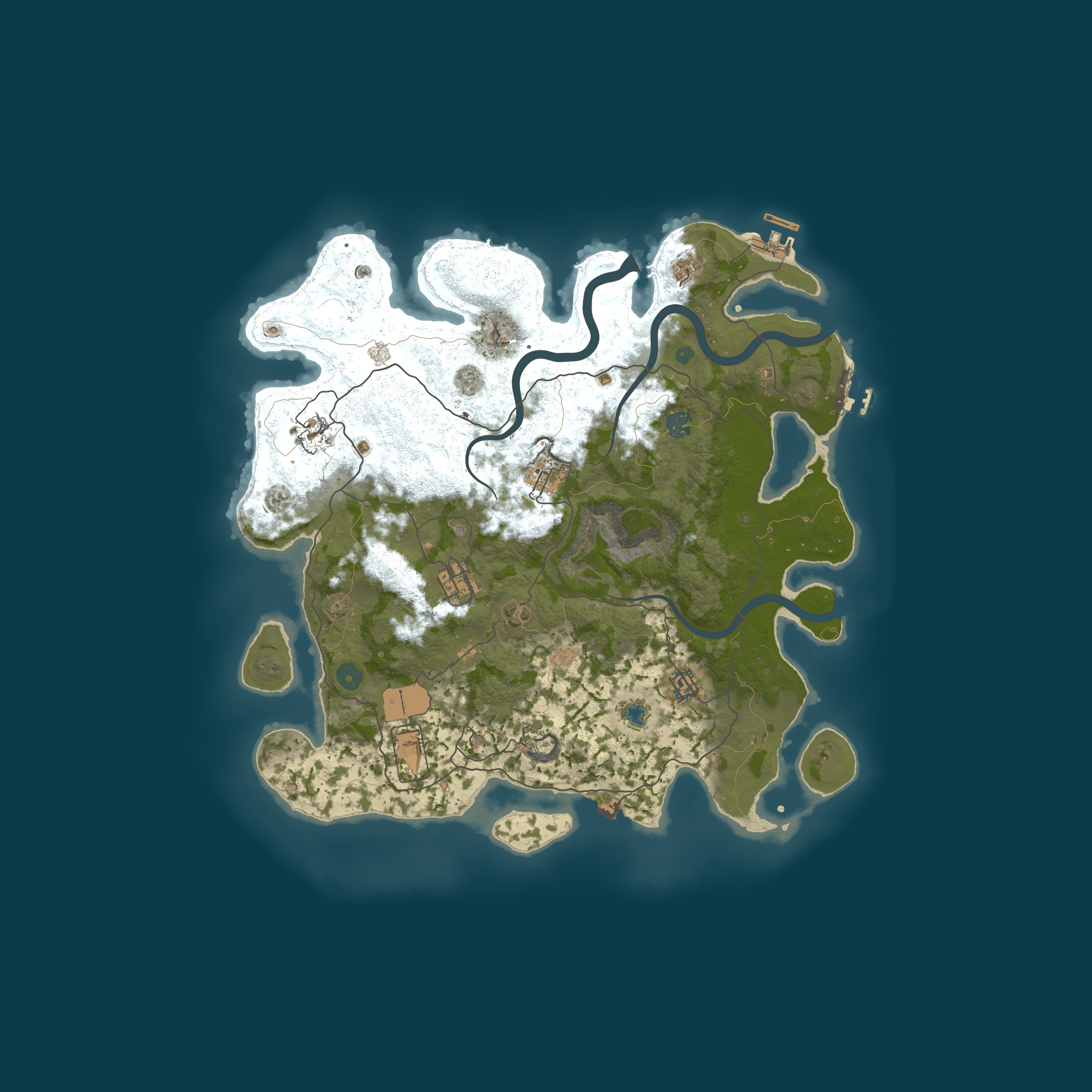 Map for Wave PVE Х1-Х5 [RaidBases, Event, Skills, Quests, PVE]