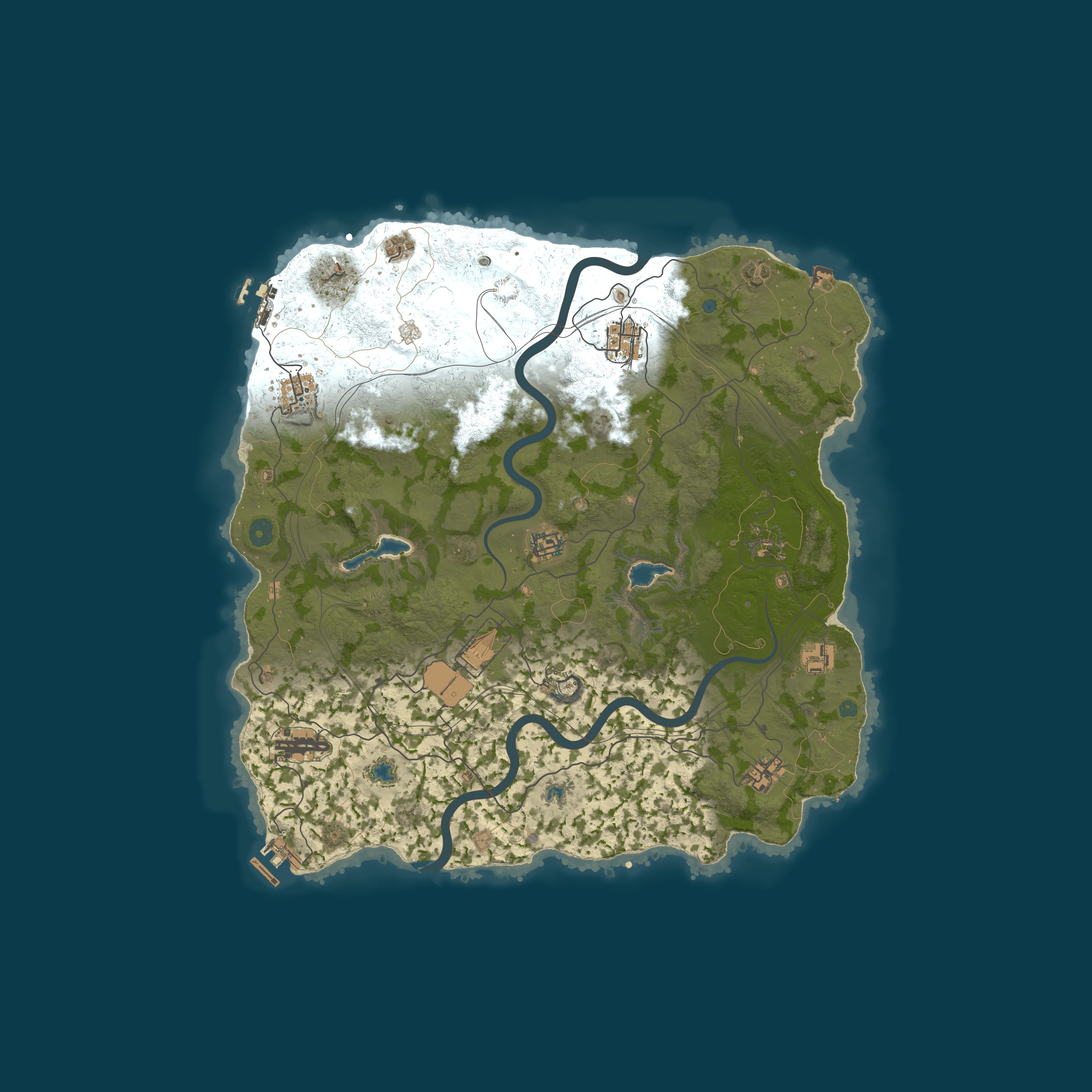 Rust map 4000/6738