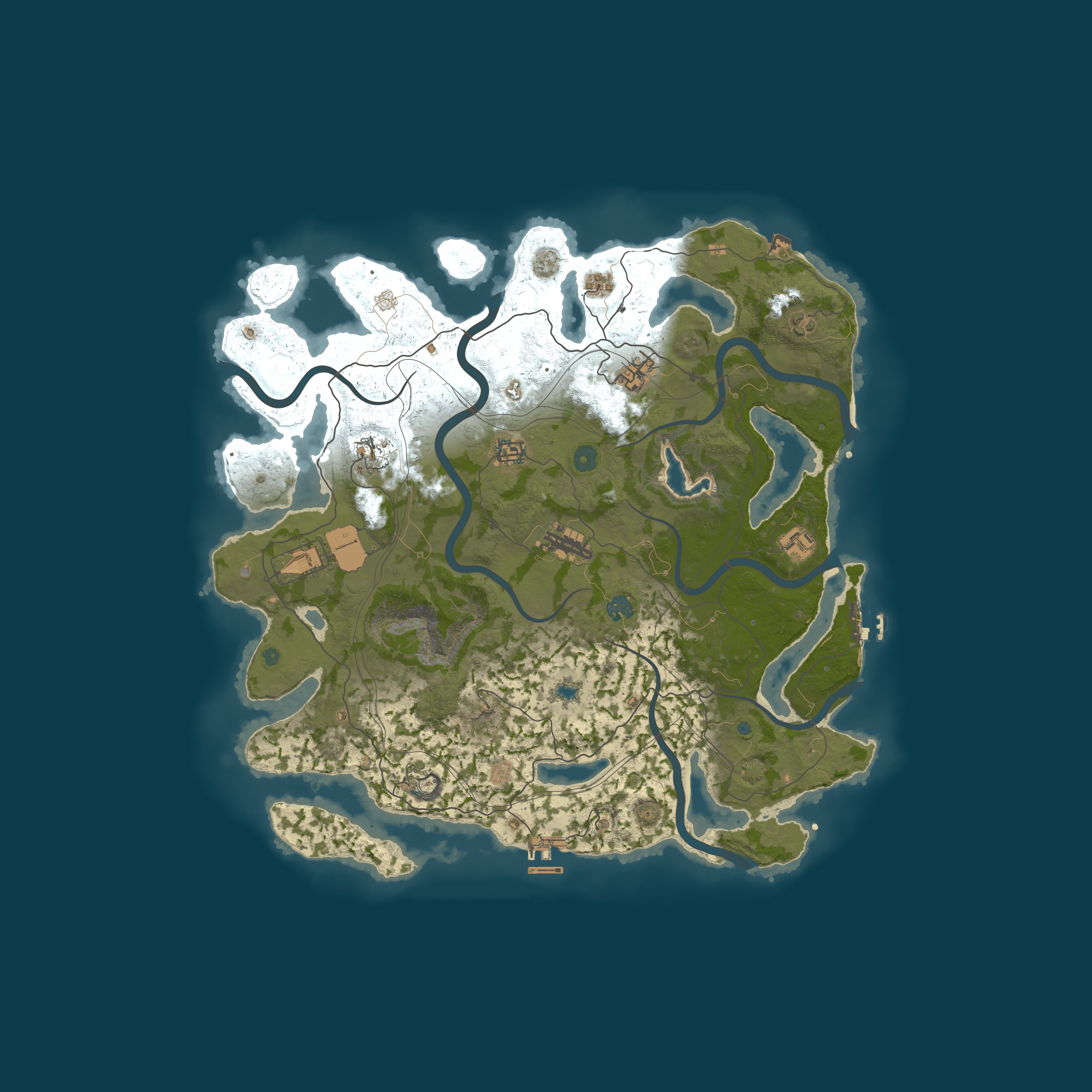 Rust map 4250/1337
