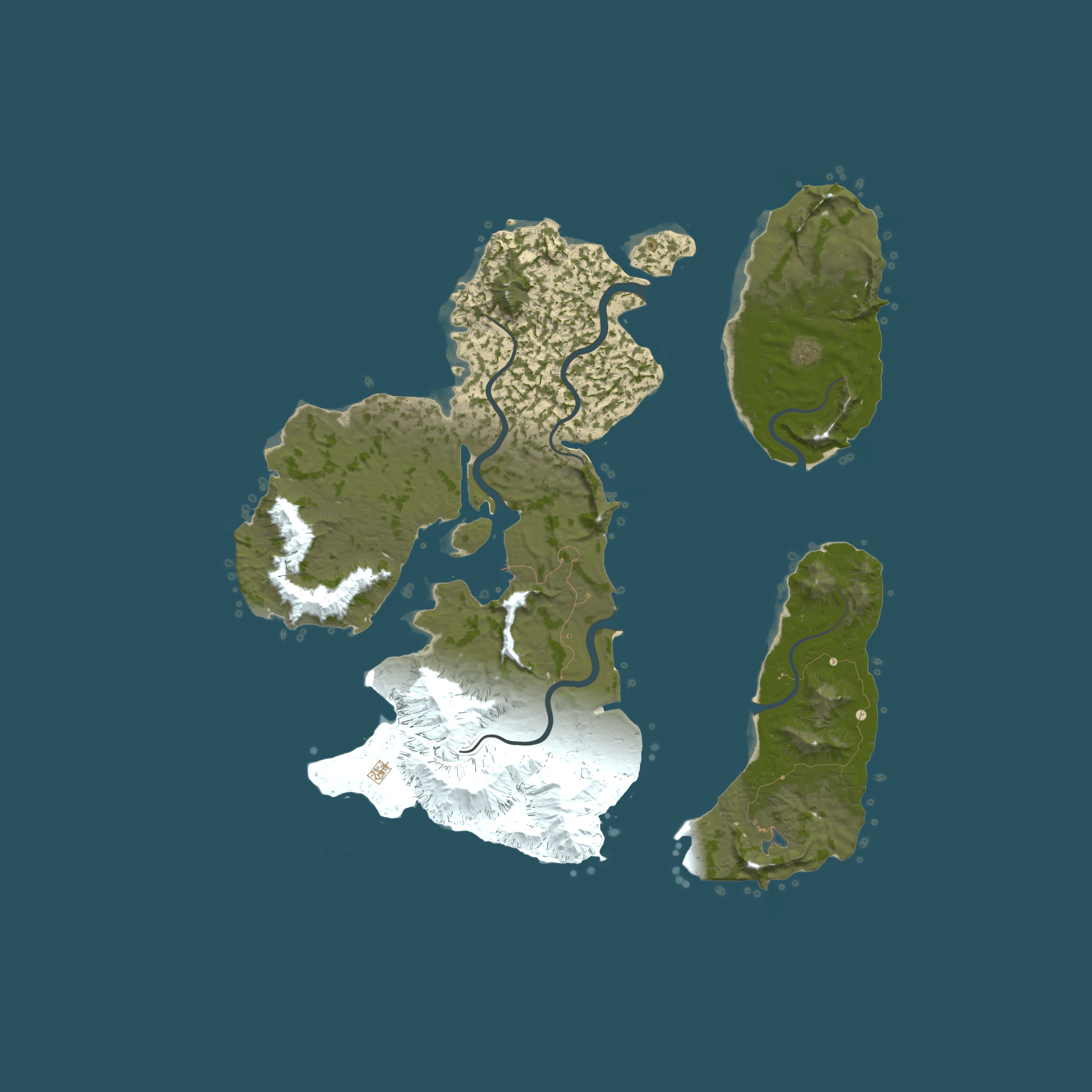 Map for test server
