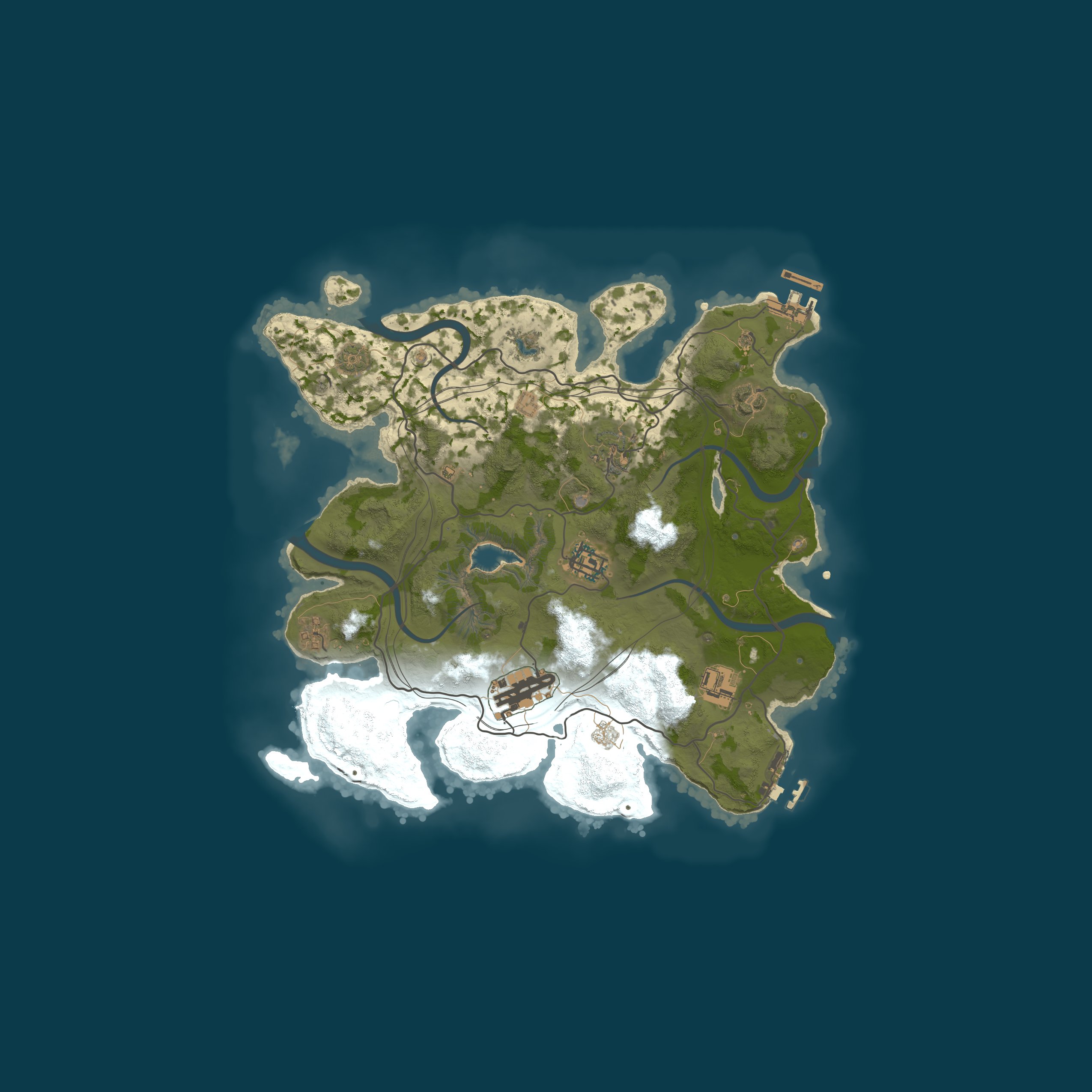Rust map 3100/1337
