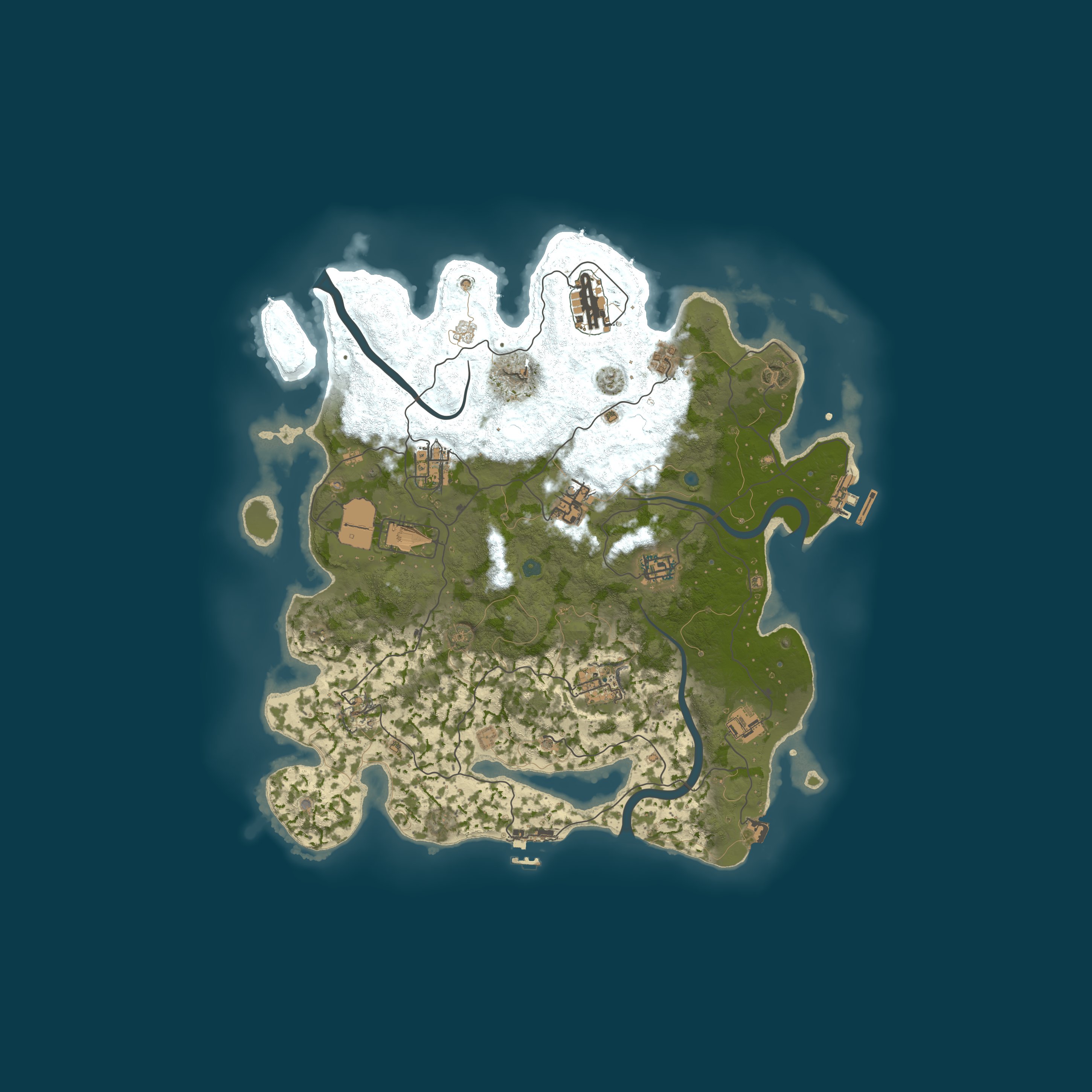 Rust map 3800/1337