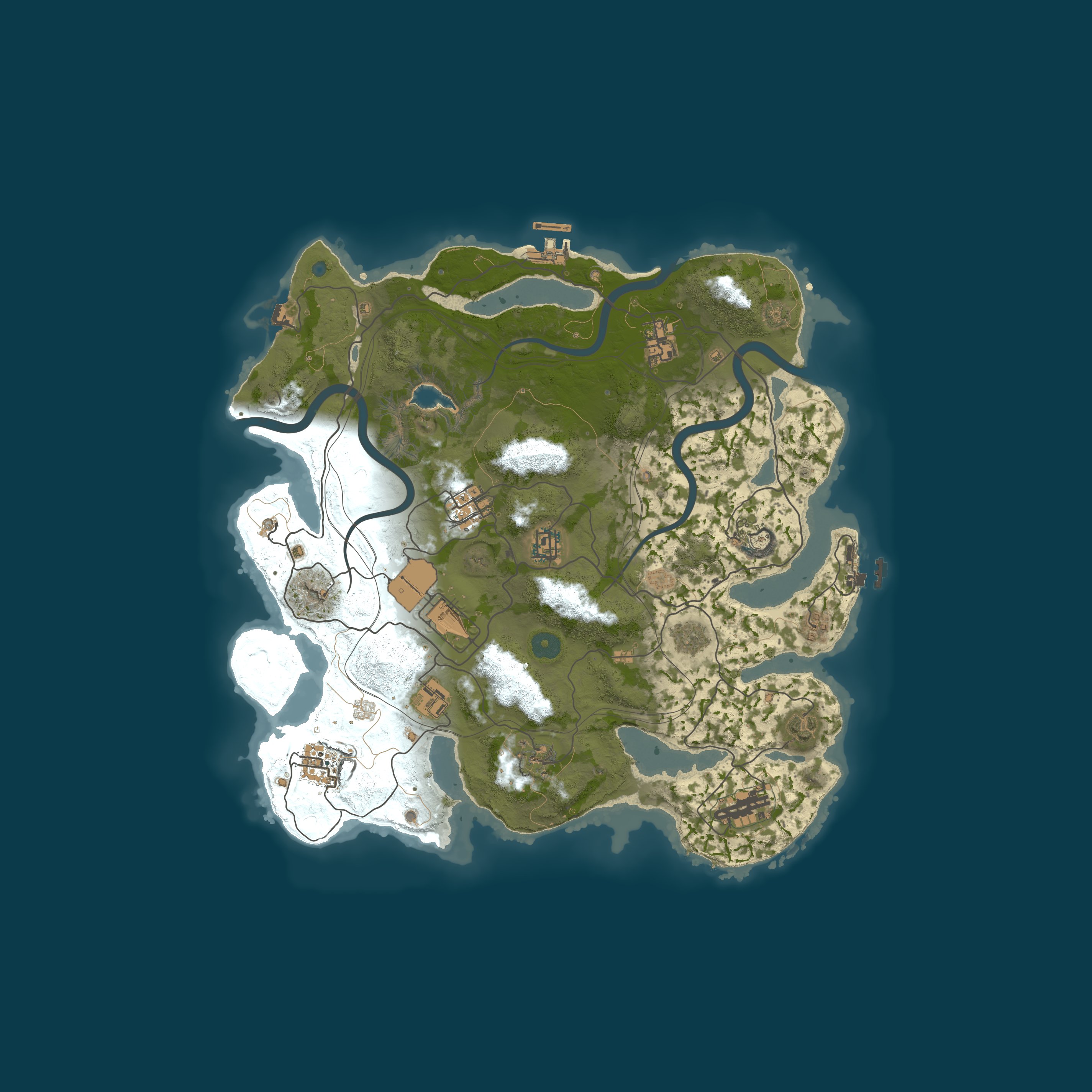 Rust map 3700/33124