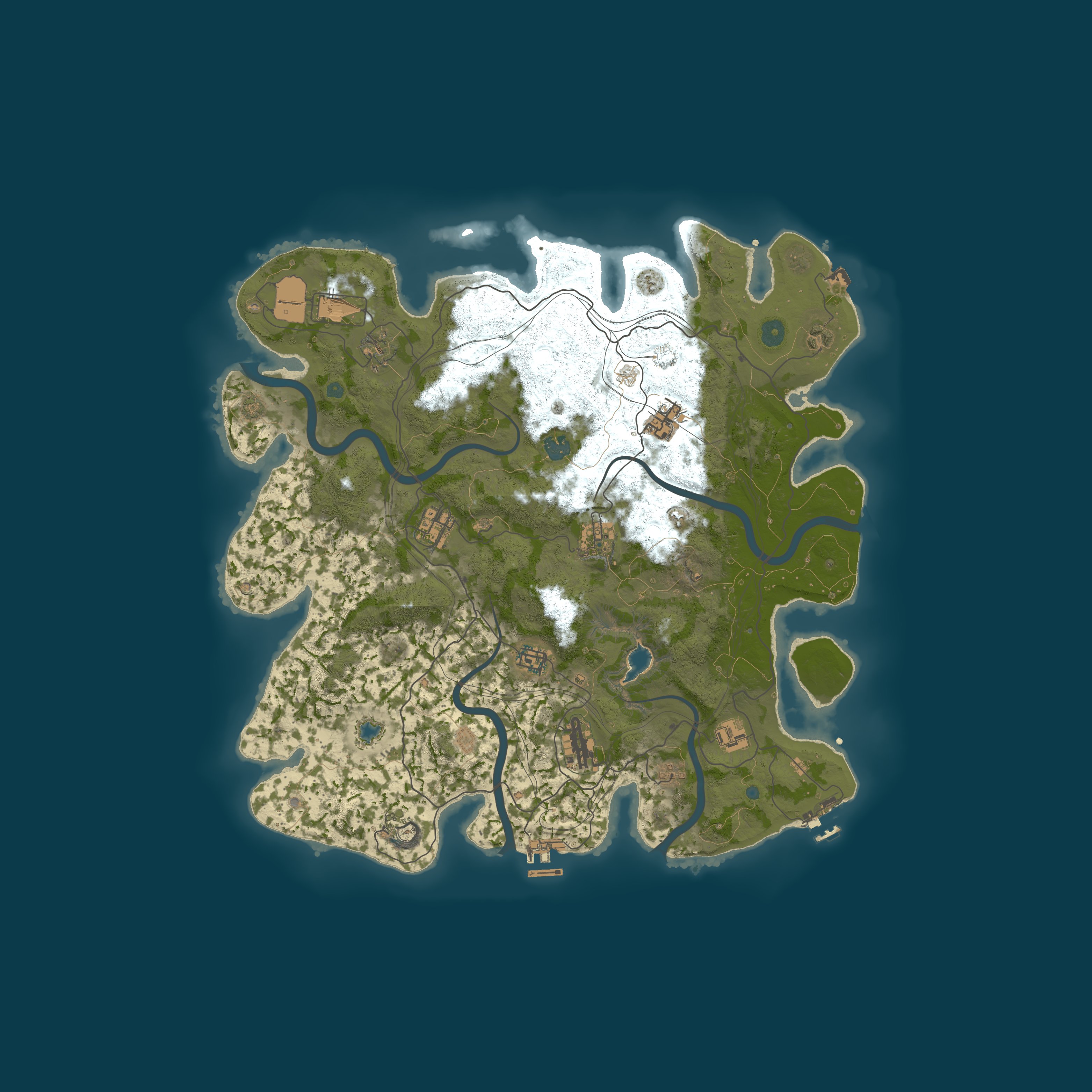 Map for Hosted by SurvivalHost.ORG