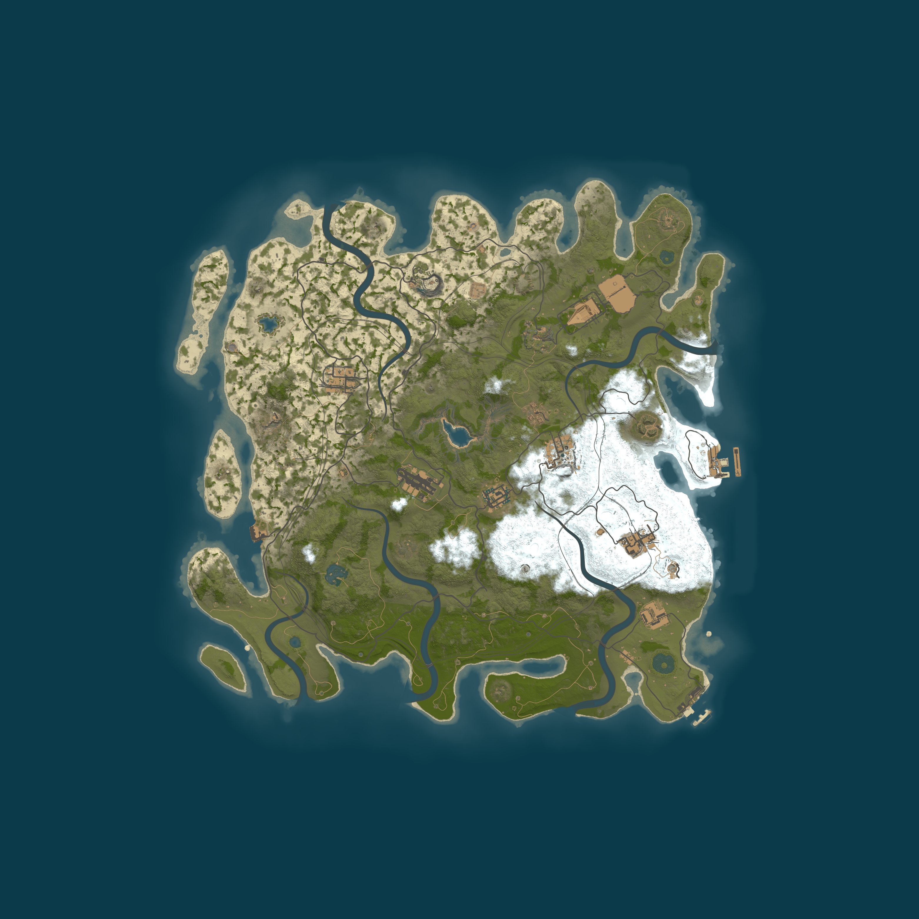 Map for Dirty Dogs Vanilla (Dog Ridge)