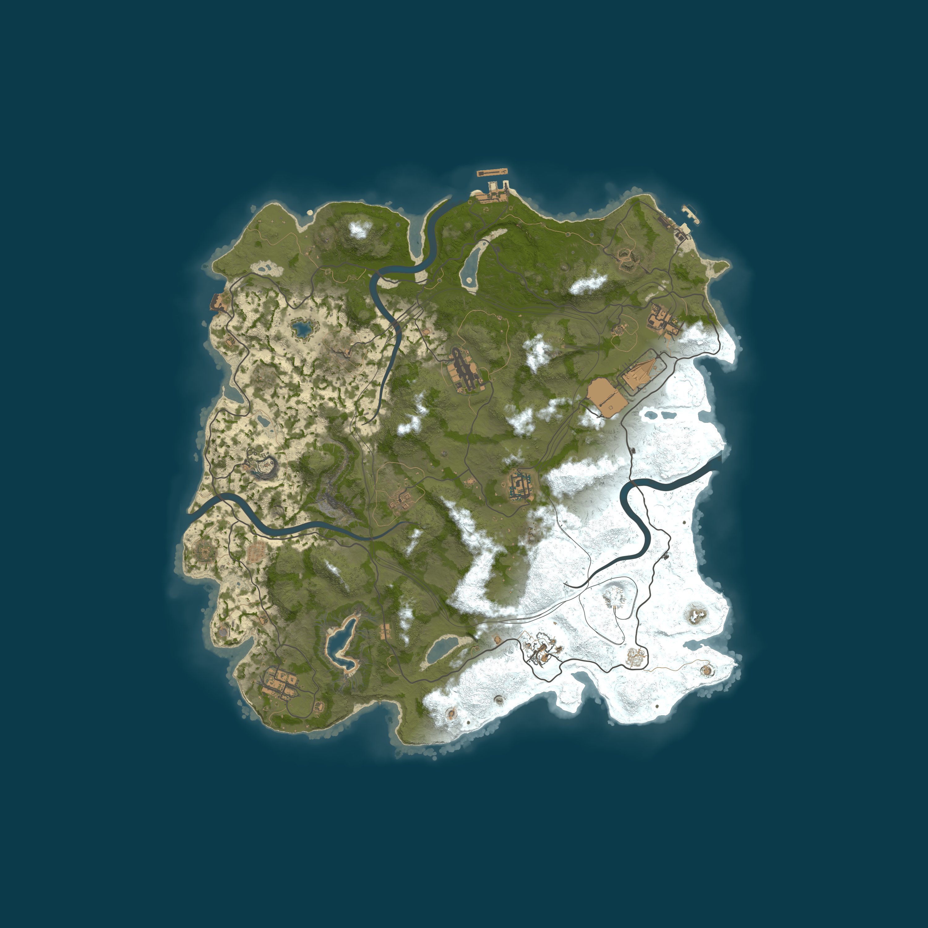 Map for Pine Hosting - Rust Server