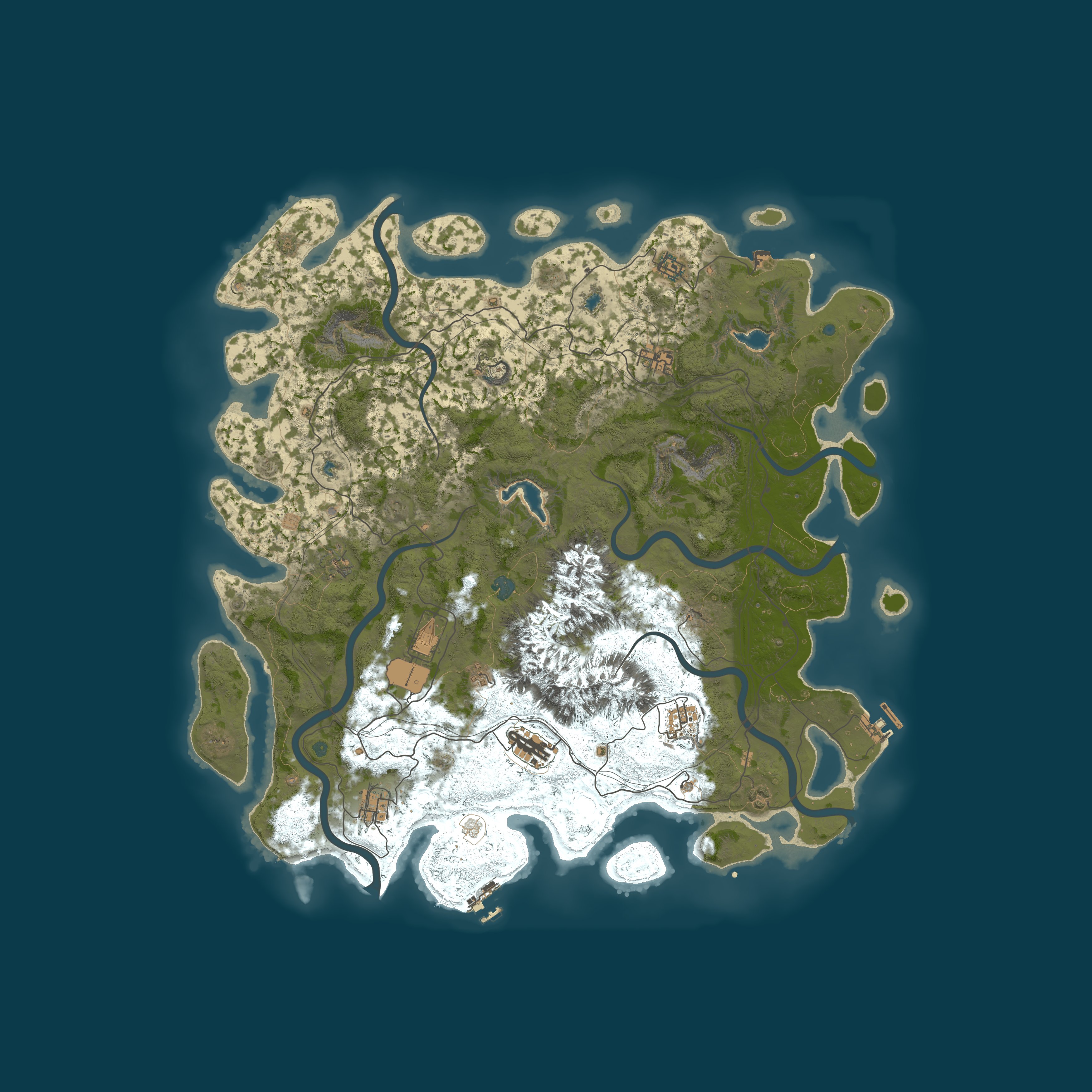 Map for Aproldvin #1| Solo/Duo/Trio | vanilla mapsize 5000 | 08.05.2026