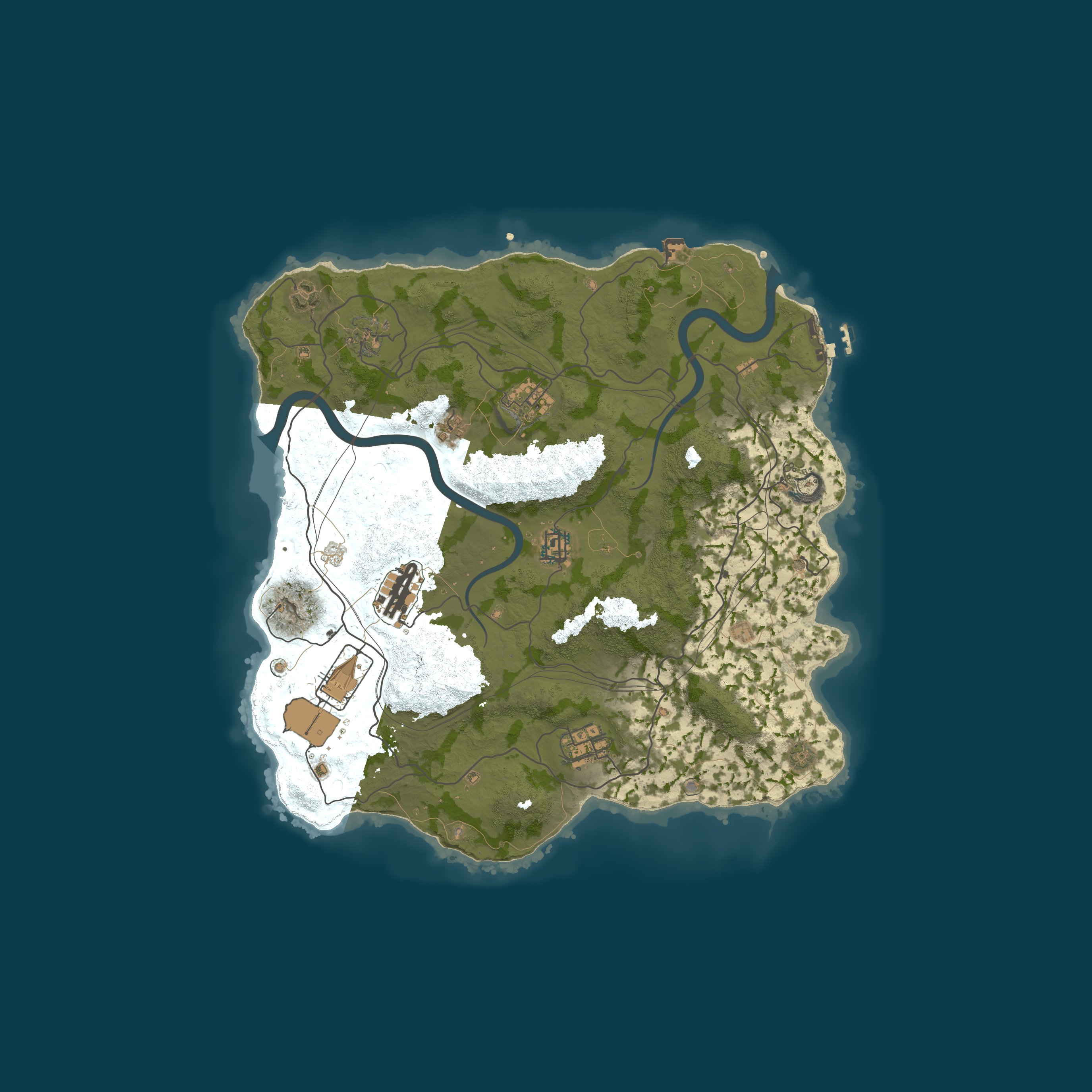 Map for FURY RUST #1 MAIN | CLANS | X2 WIPE 19.06