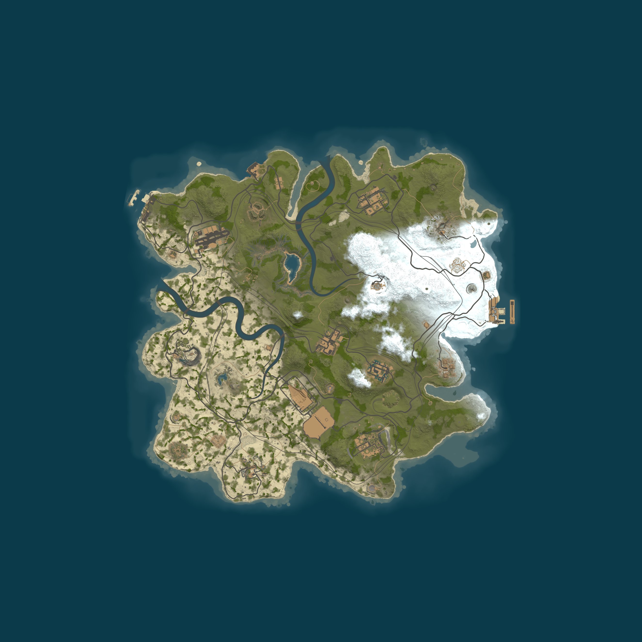 Map for US Vex.gg 5x Solo/Duo|Shared BPs|Kits|TPhome|Noob Friendly|10x5
