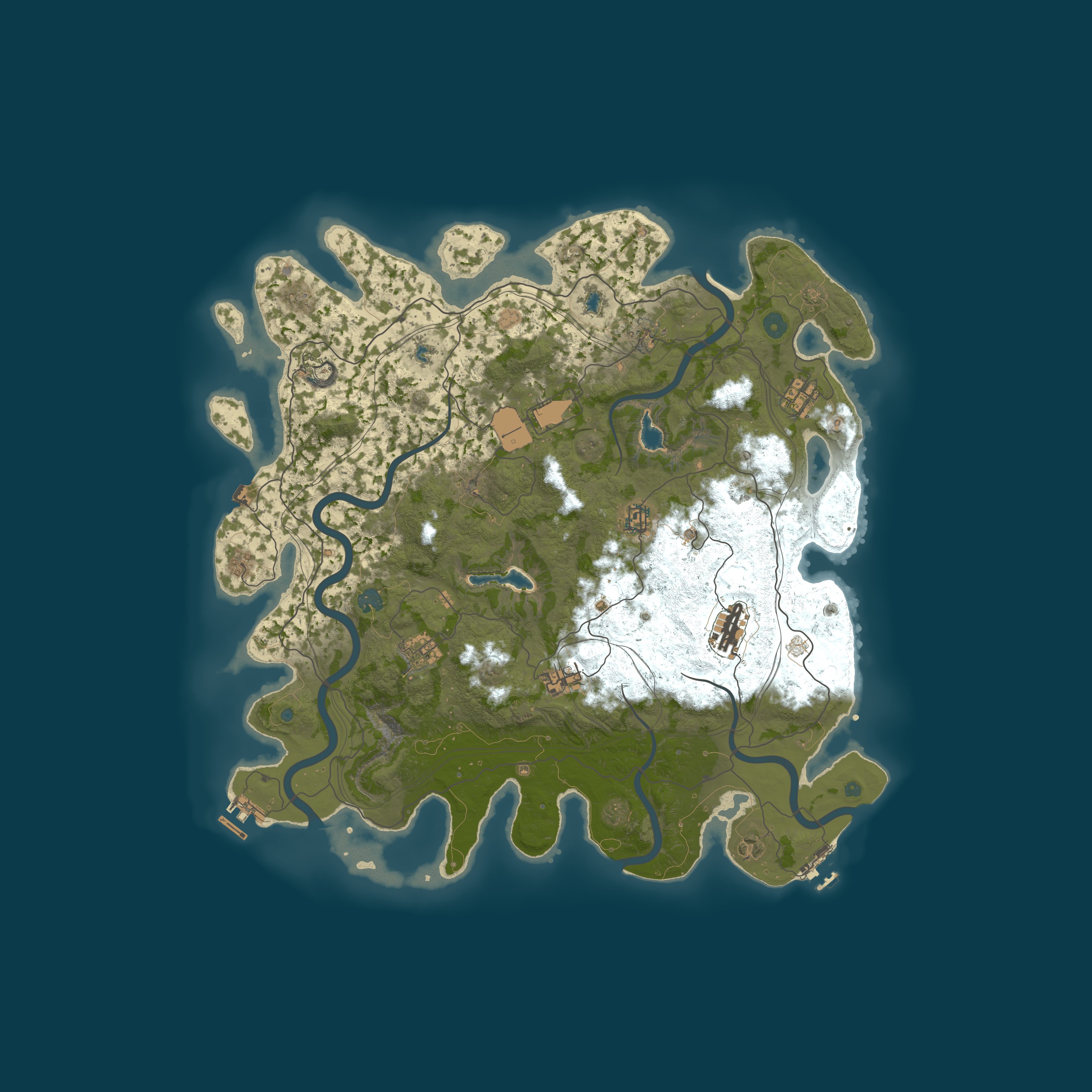 Карта сервера