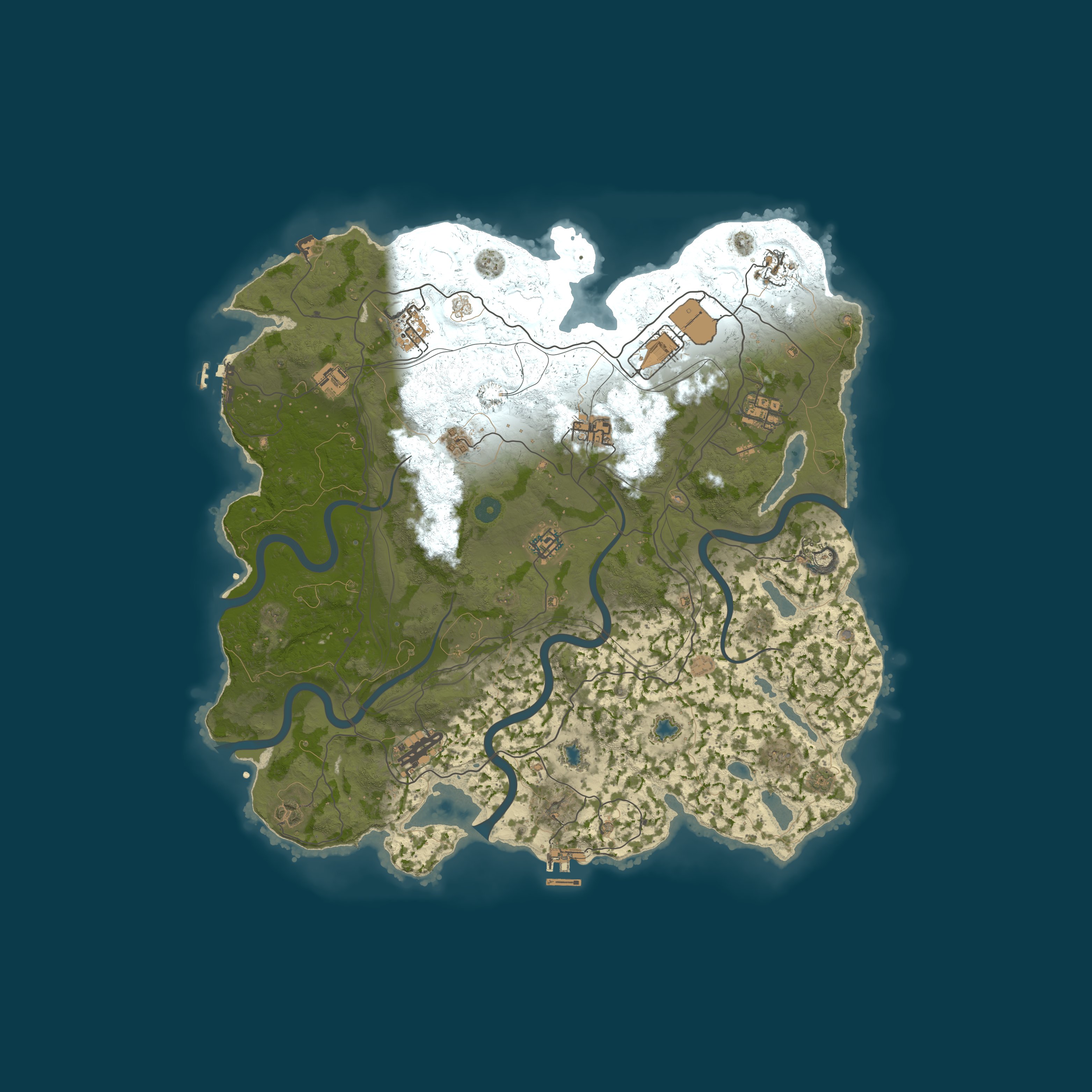 Rust map 4250/1337