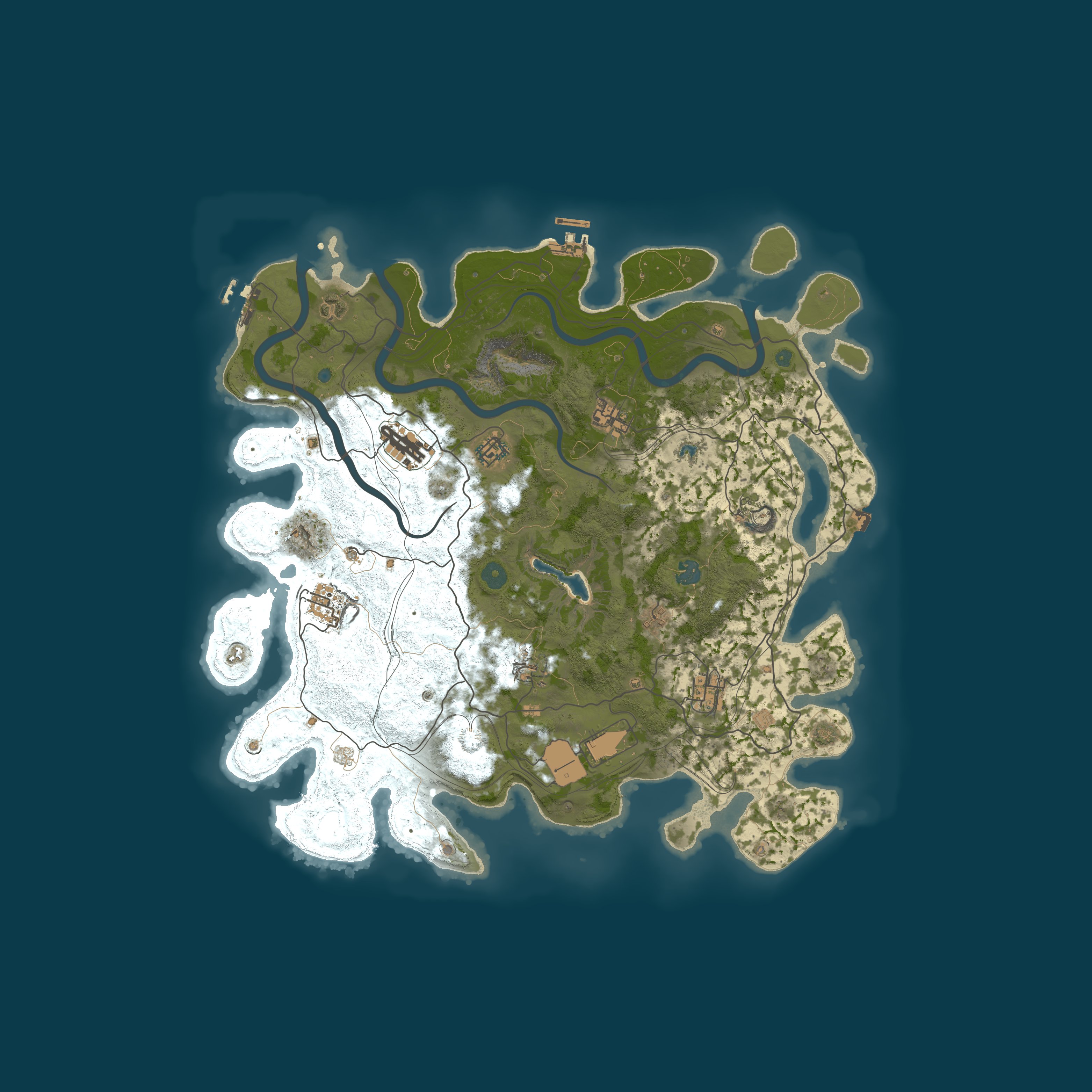 Карта сервера