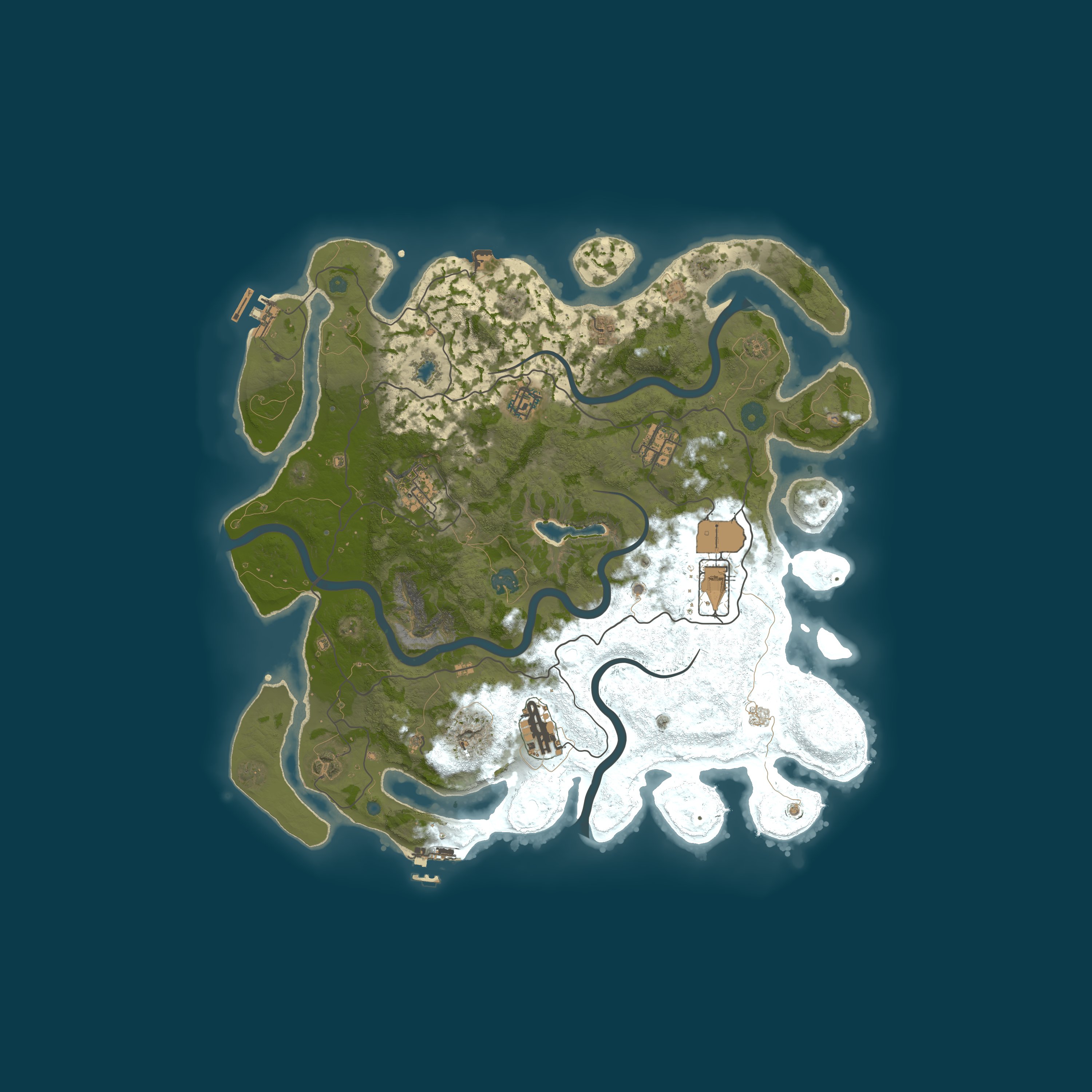 Map for 「像素」两倍|6.5|4人|萌新之家|蓝图共享