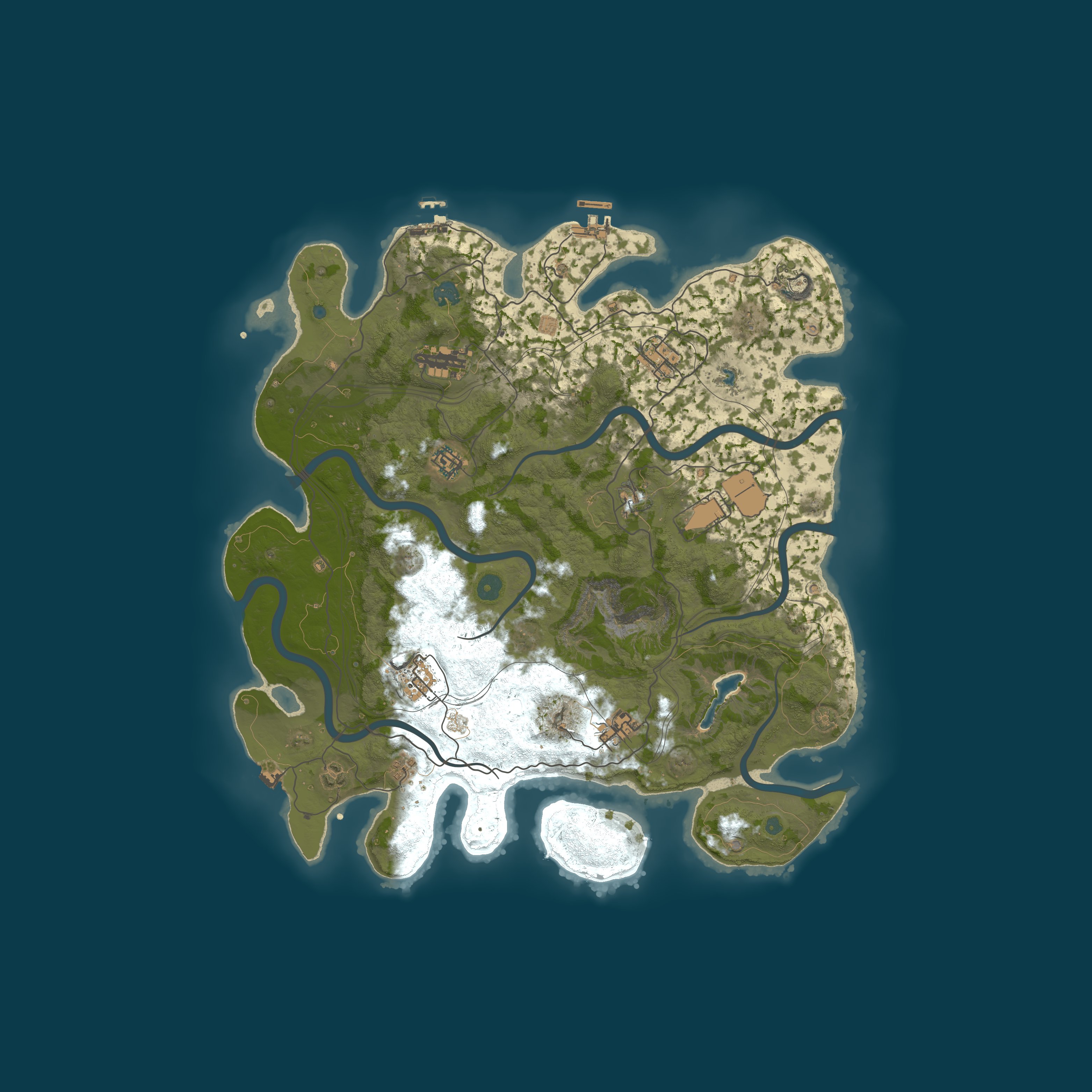 Map for Mad Science Reborn | PVE | 2X+ | Raidable Bases | Bosses