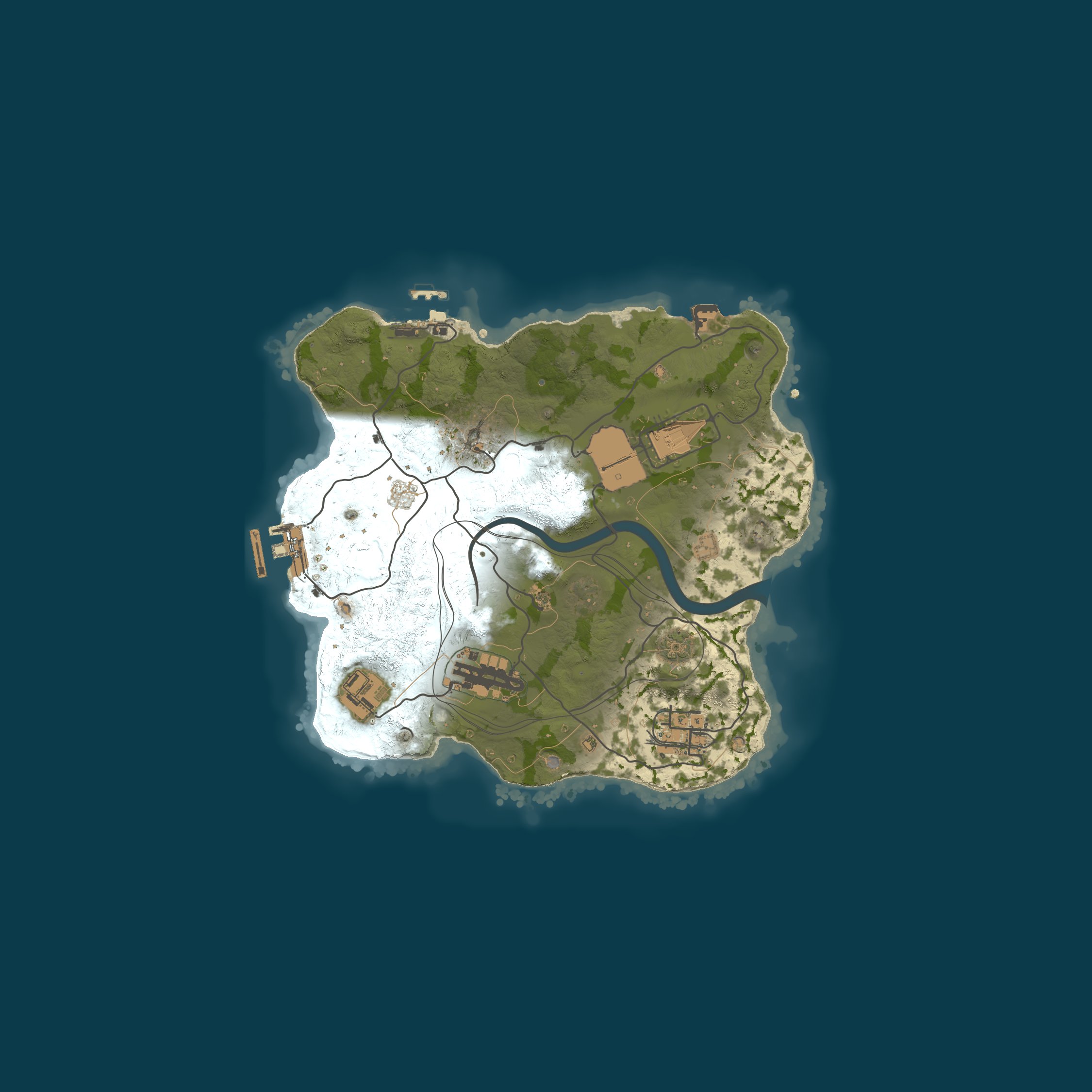 Rust map 2500/1337
