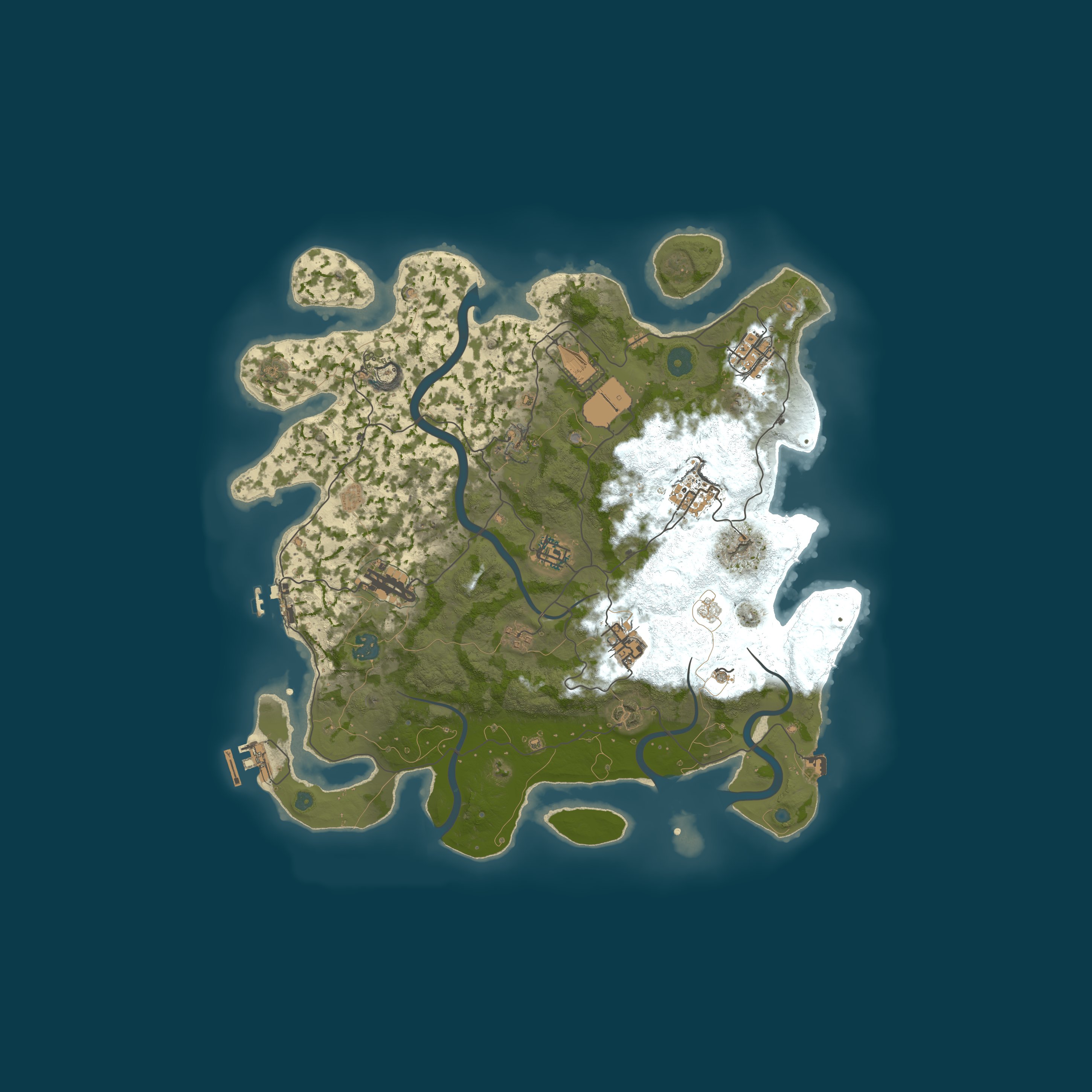 Map for Fury Rust #1 [PVE|RB|NPC|EVENTS|BUILD|CHILL]