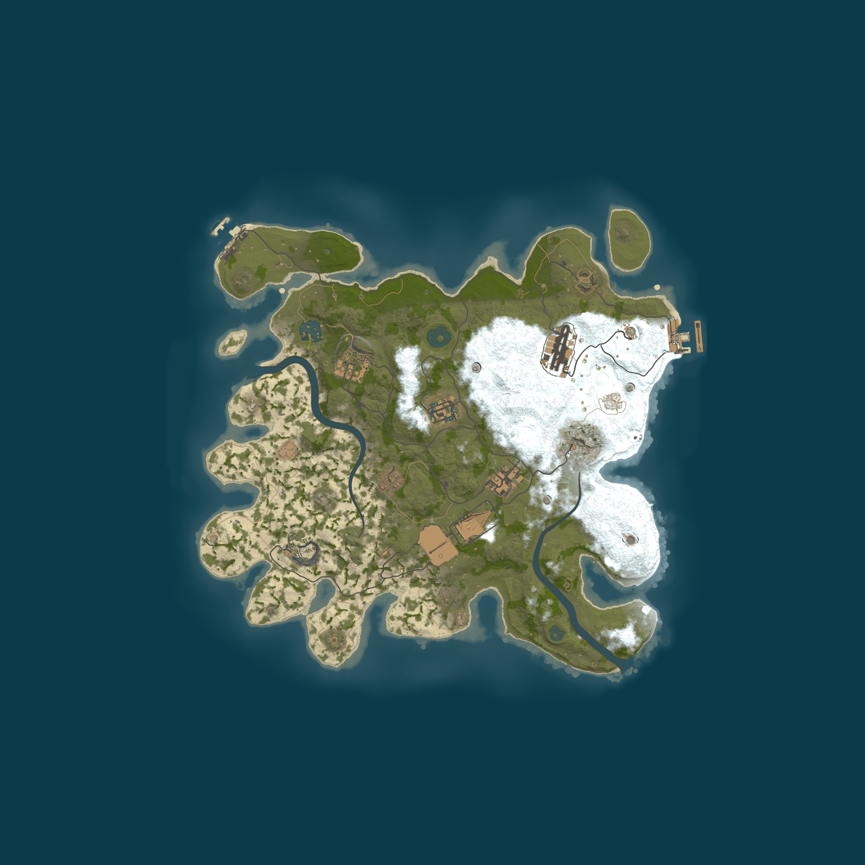 Map for Celestial Knights