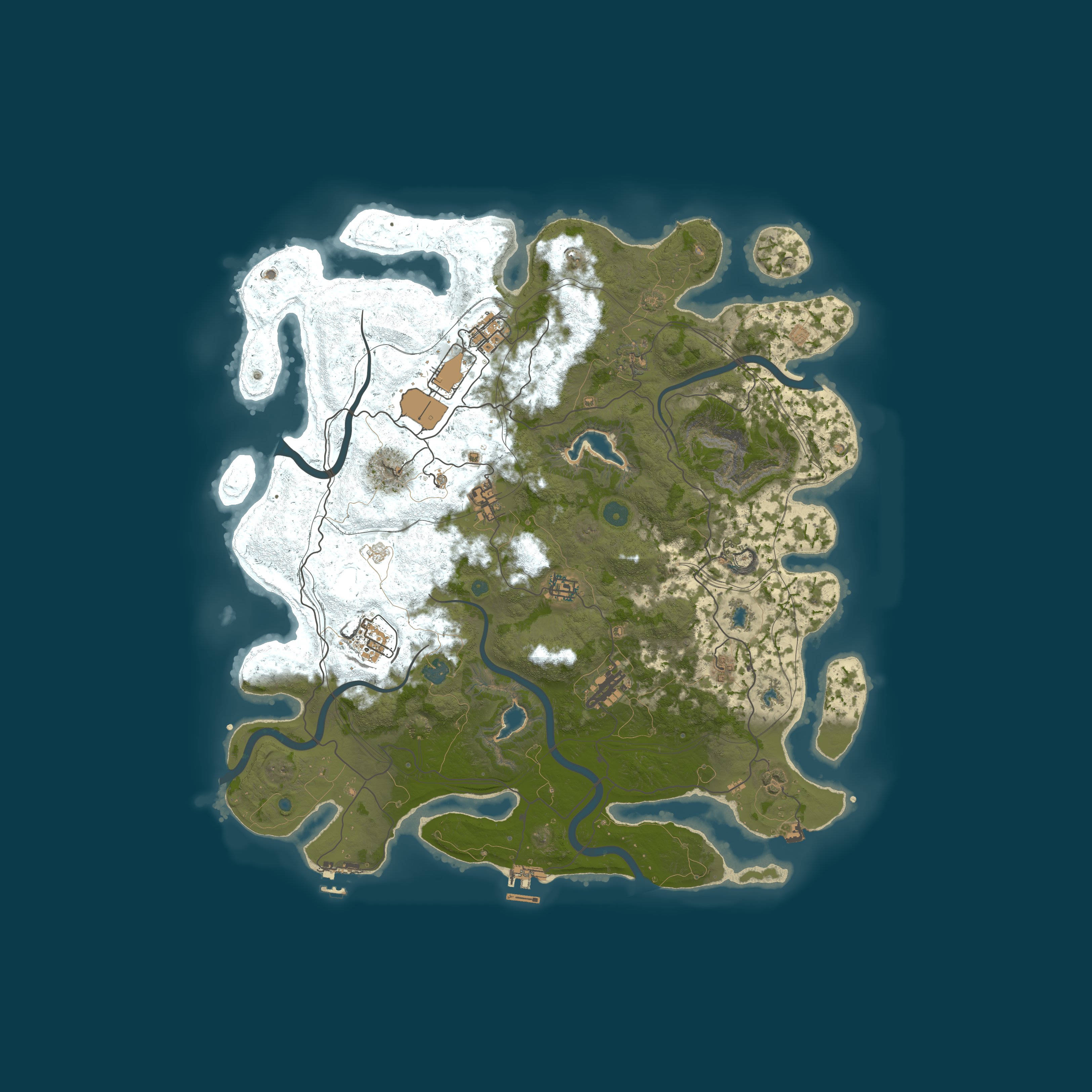 Map for Rusty Haven PvE Survival
