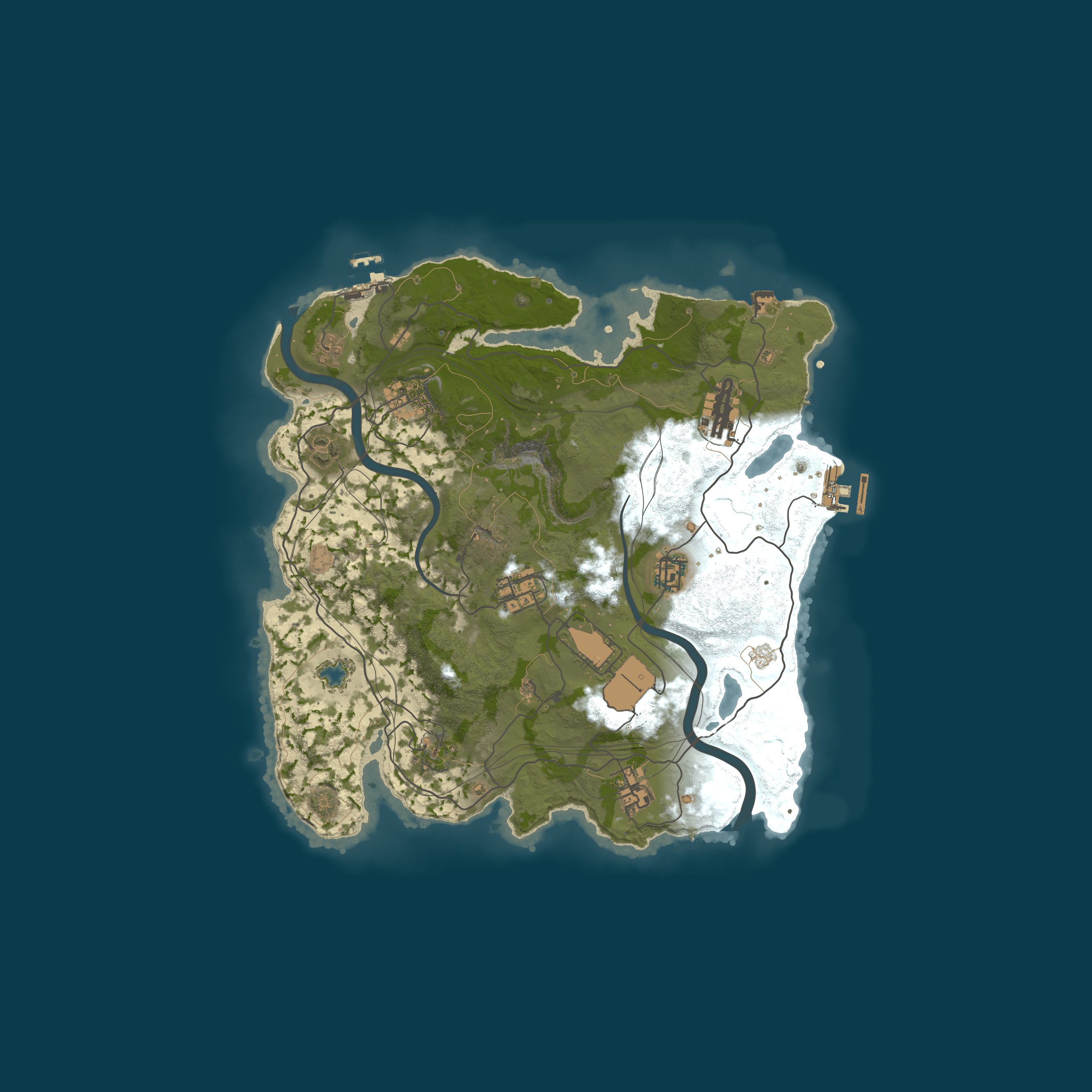 Карта сервера