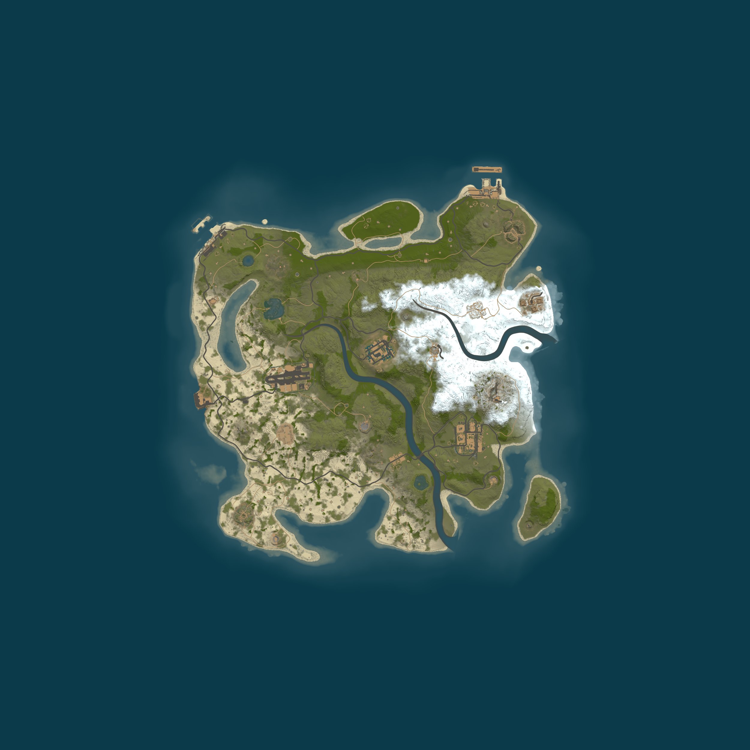 Map for Eden Rust 3X PVE