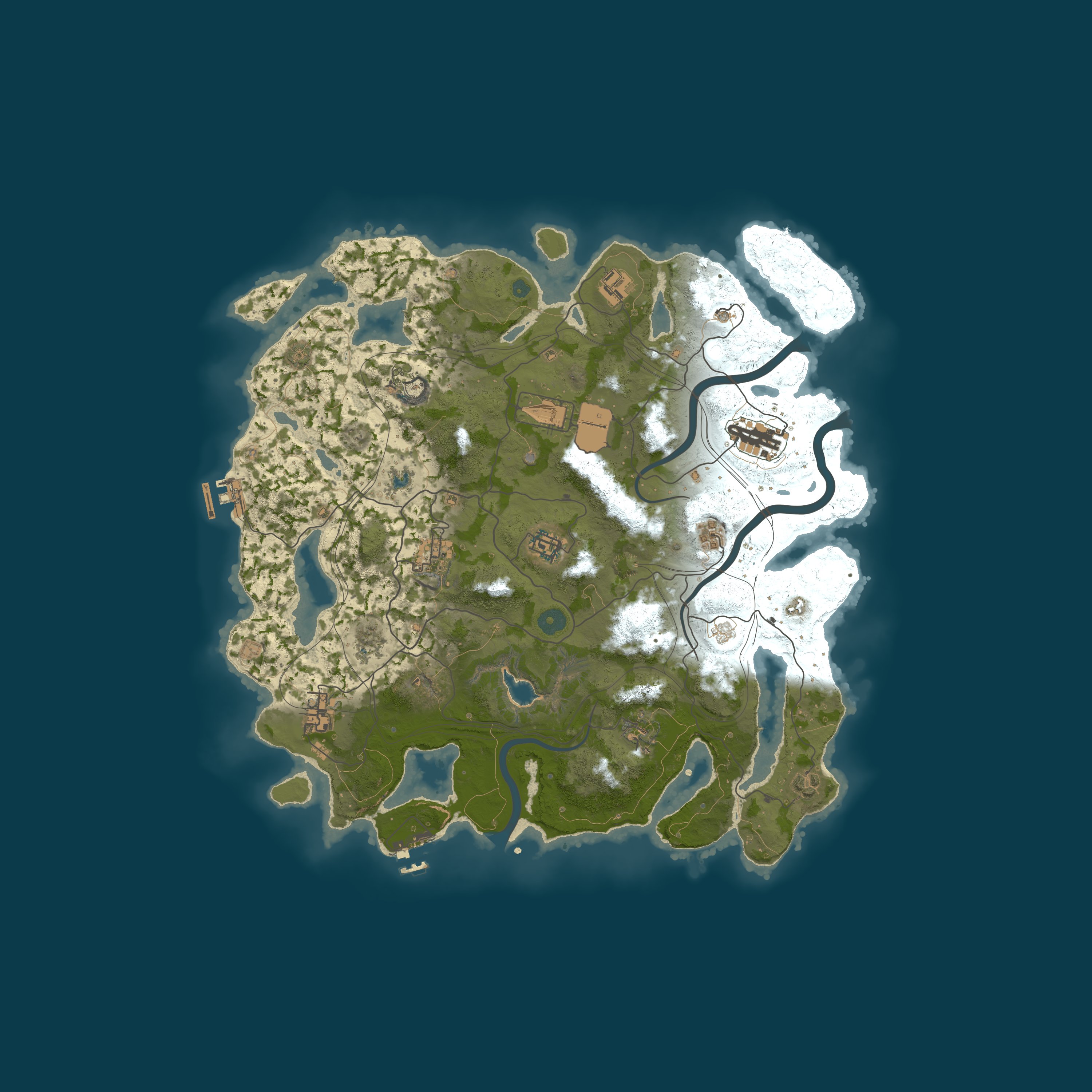 Rust map 4000/1337