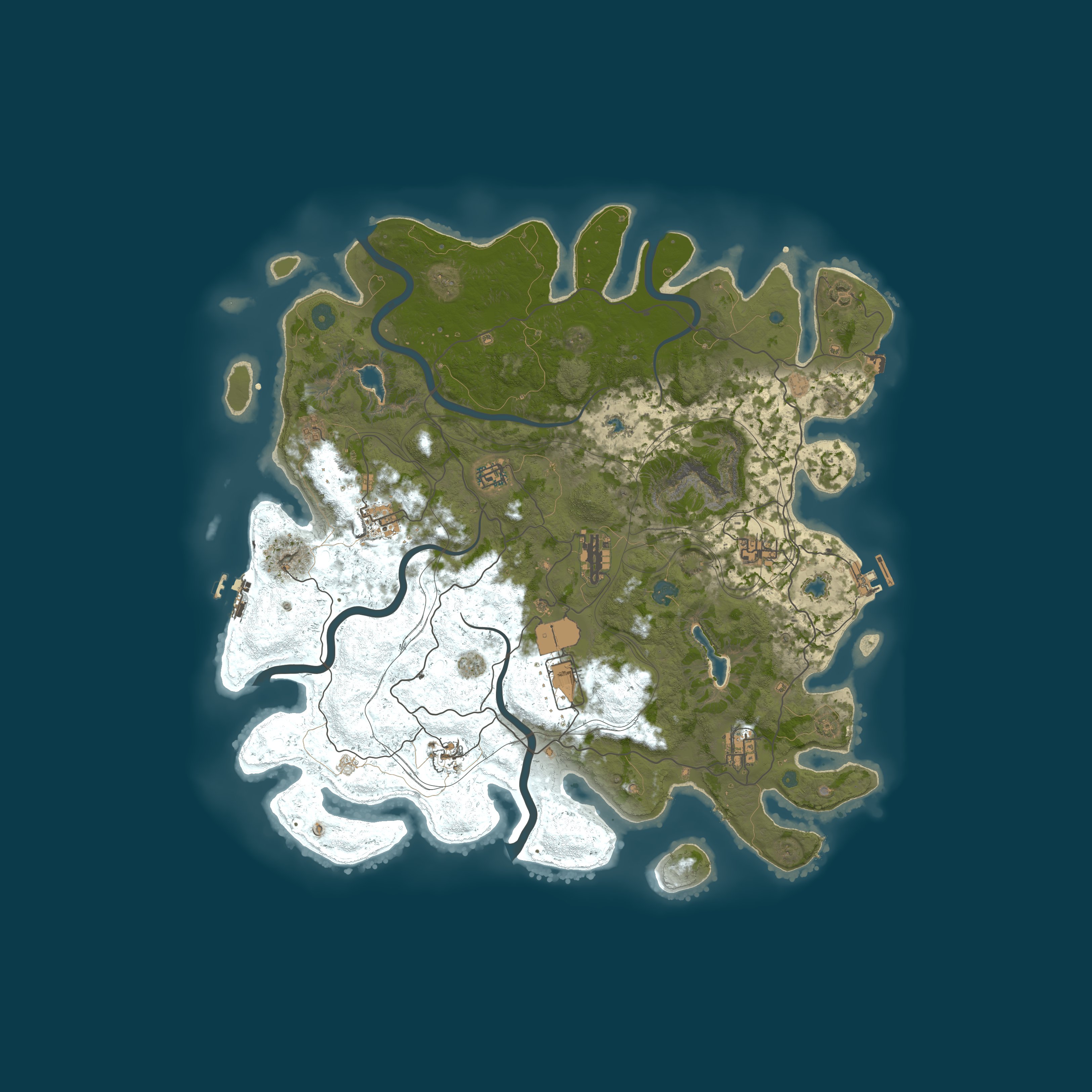 Map for [SEA] Chicken Rust | X3 | Loot++ | lowping | fps++