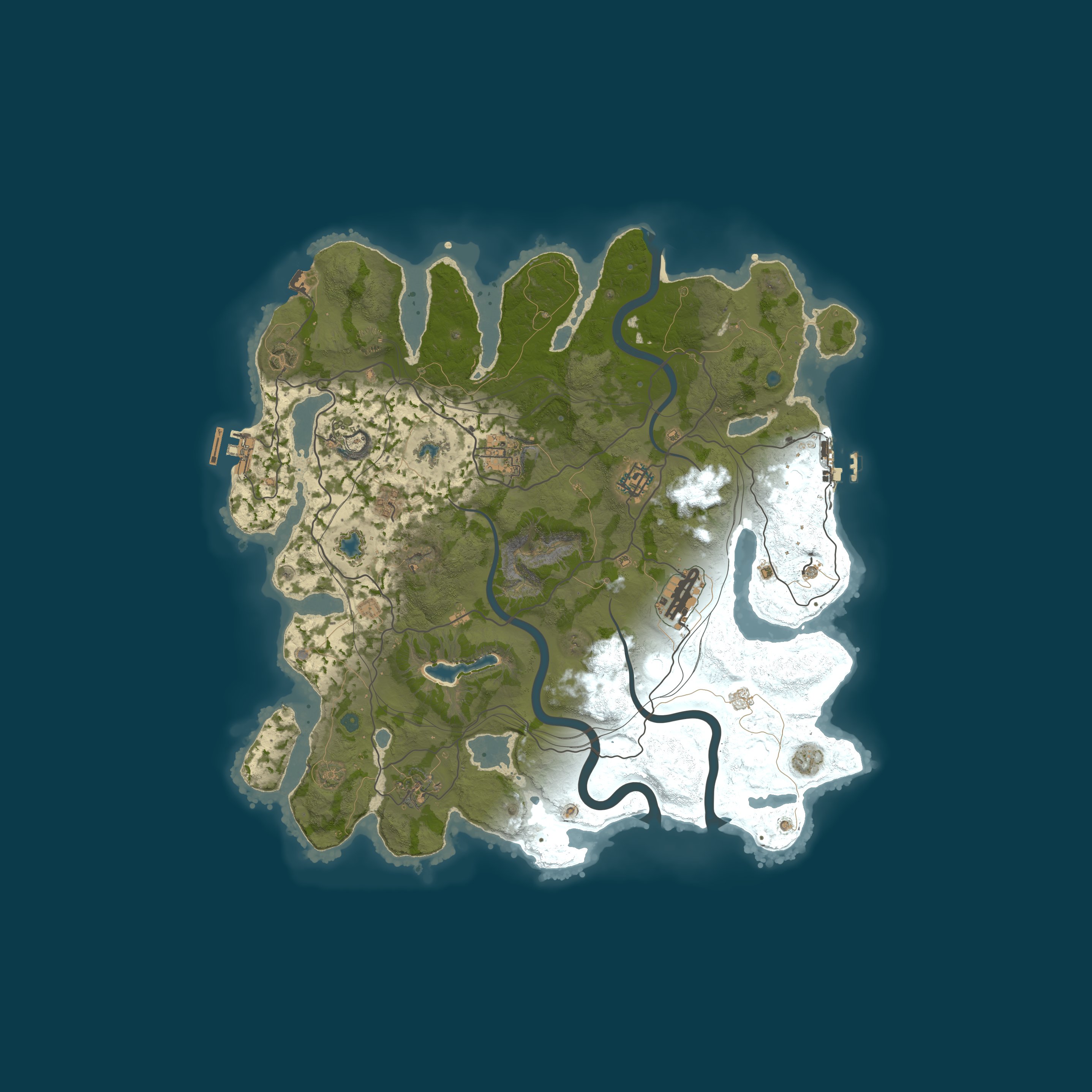 Карта сервера