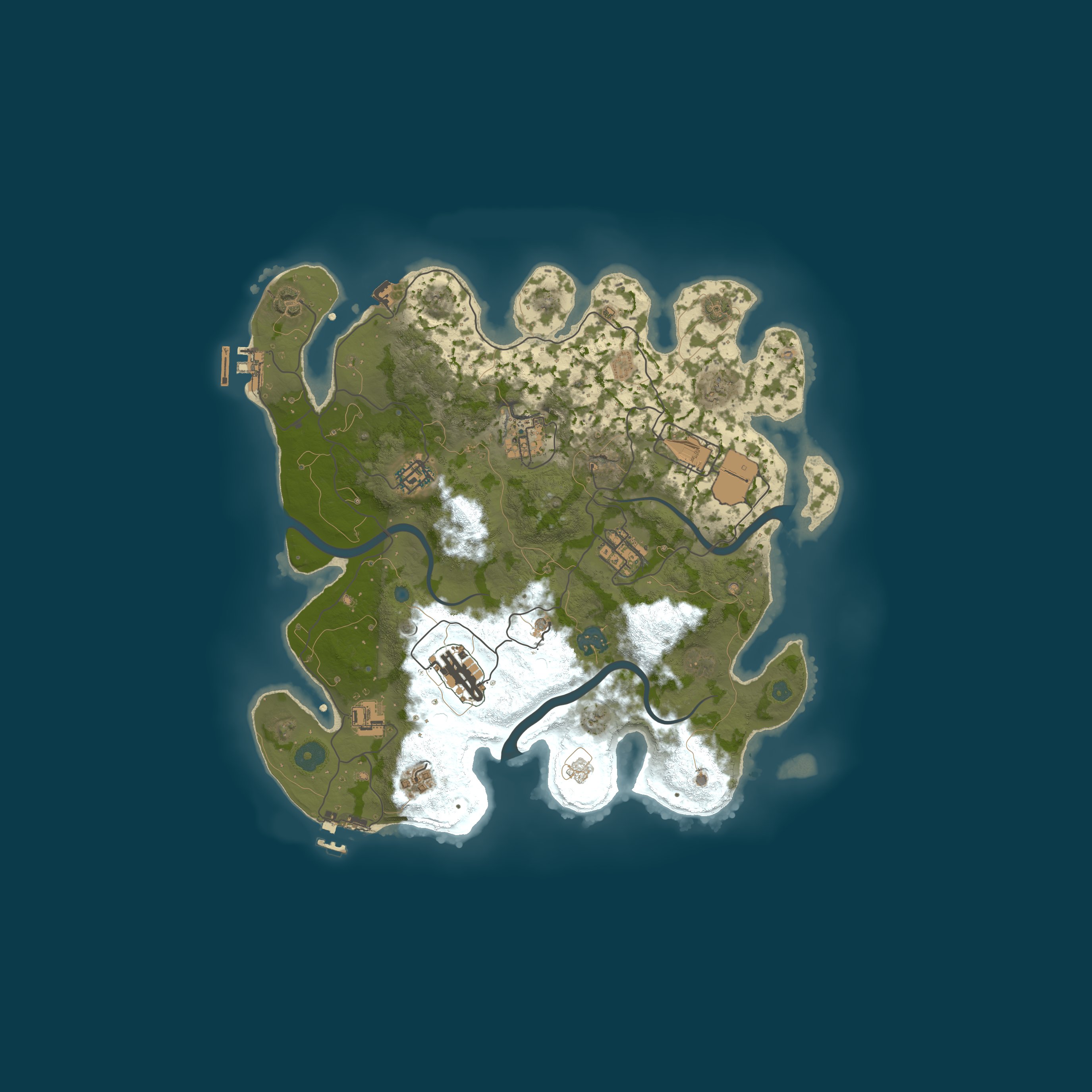 Map for Rusty Oasis