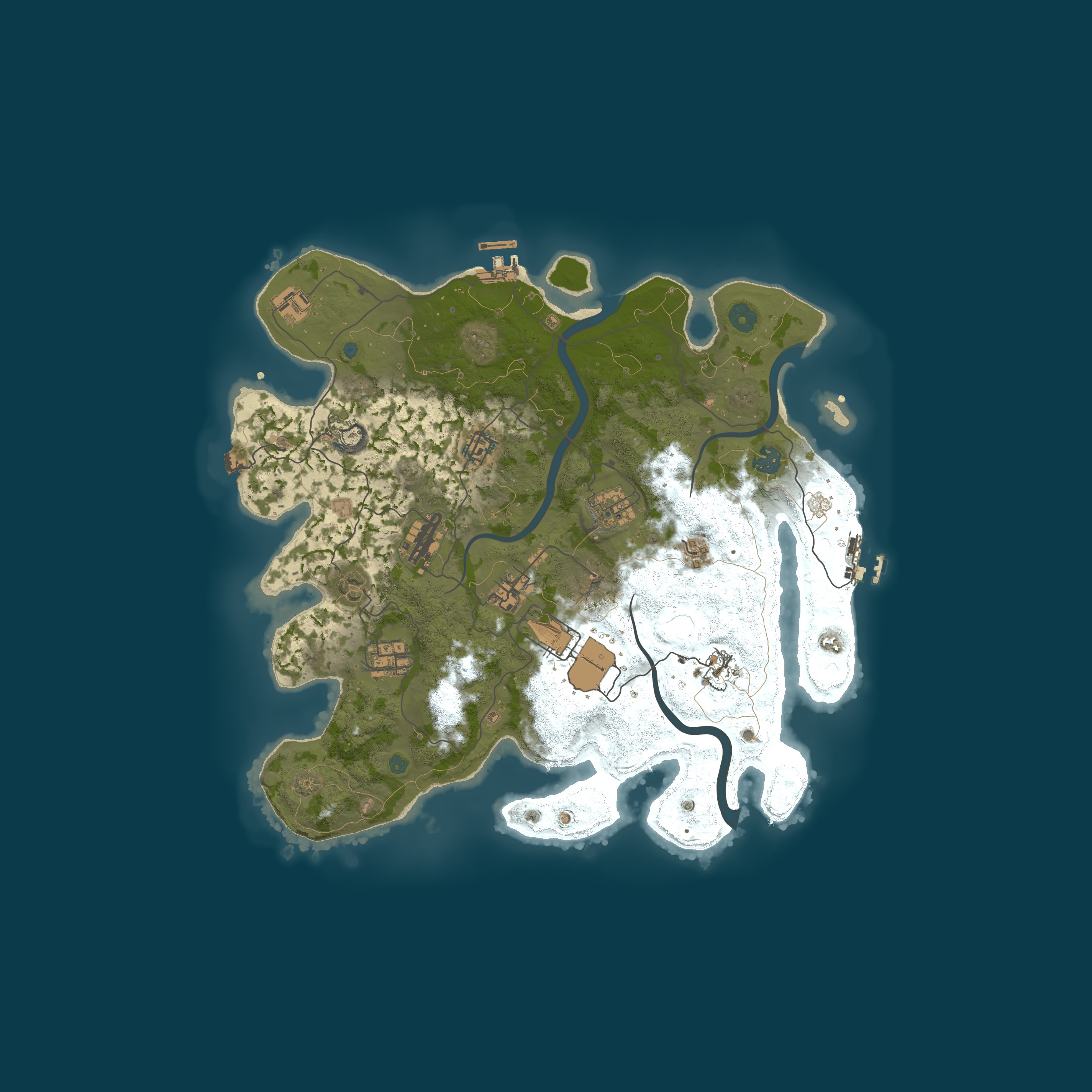 Map for We Love Rust | PvE |