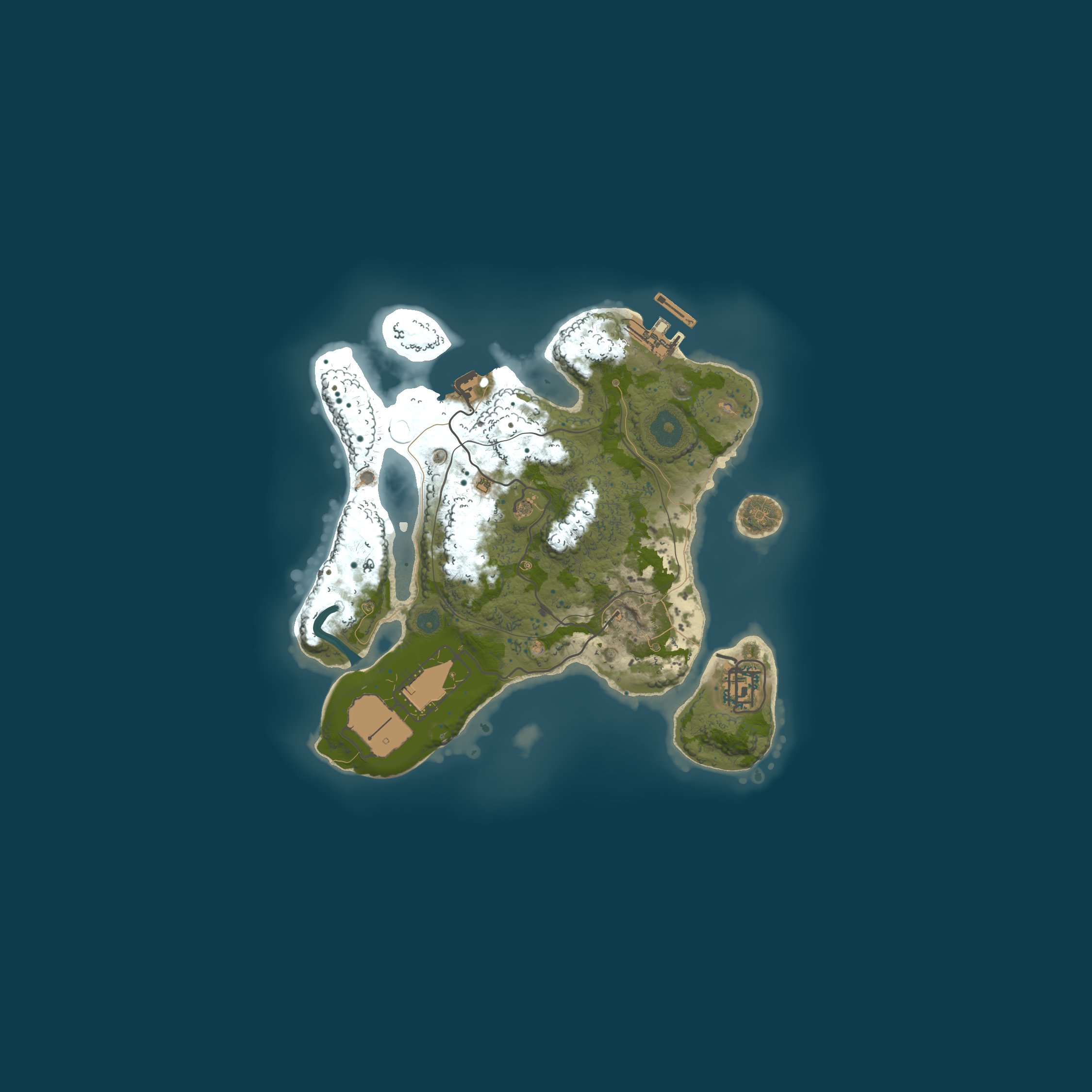 Rust map 2500/1337