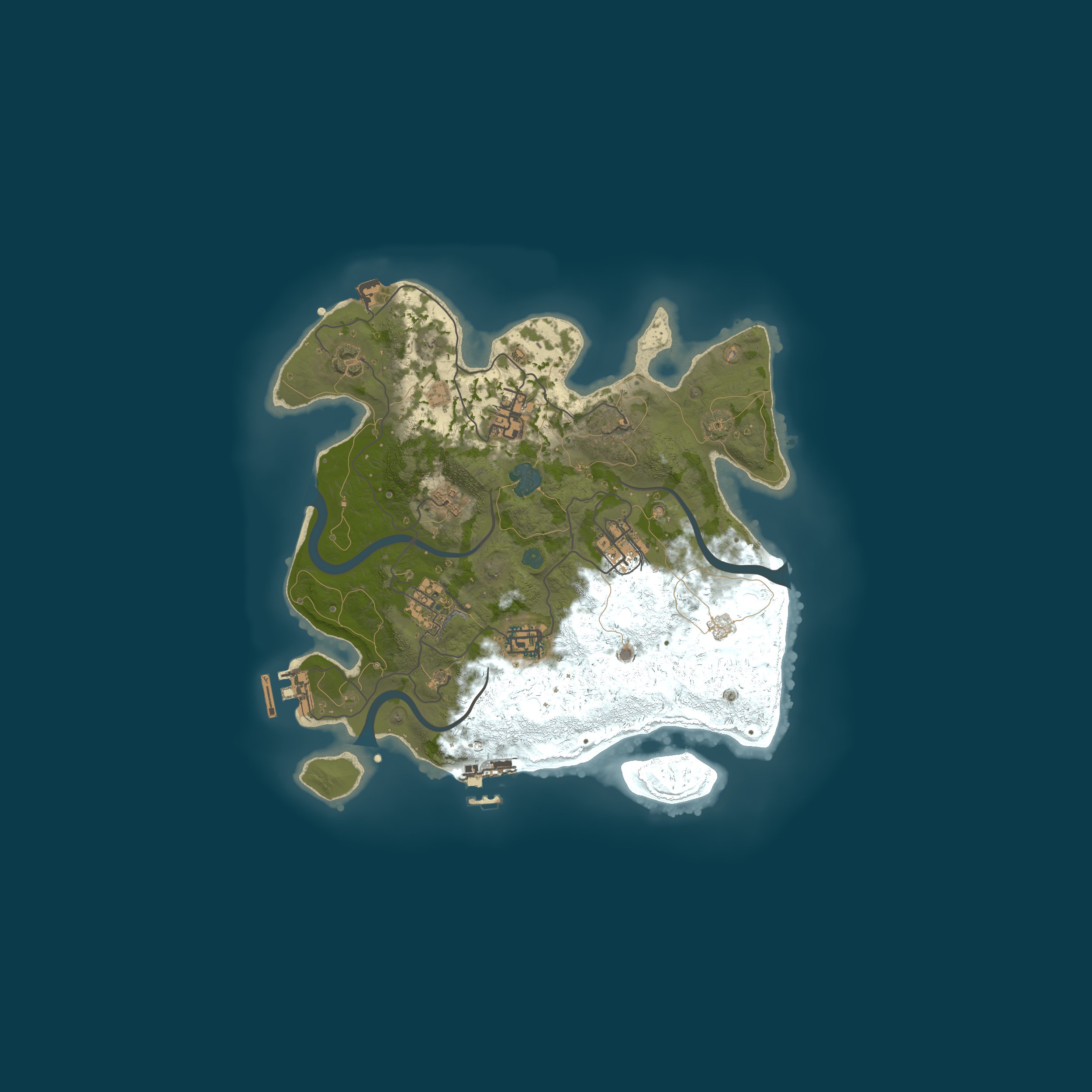 Rust map 3000/456356