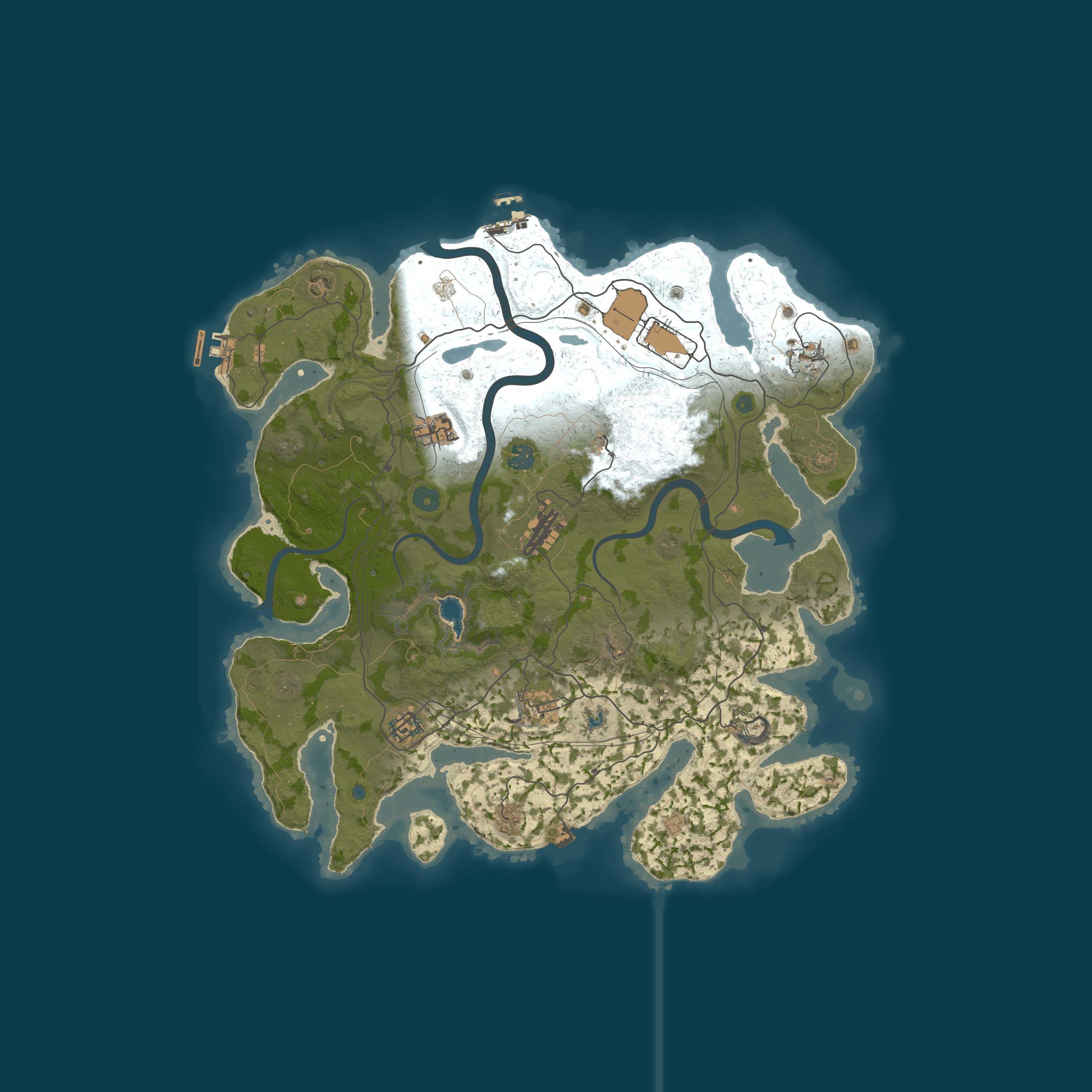 Карта сервера